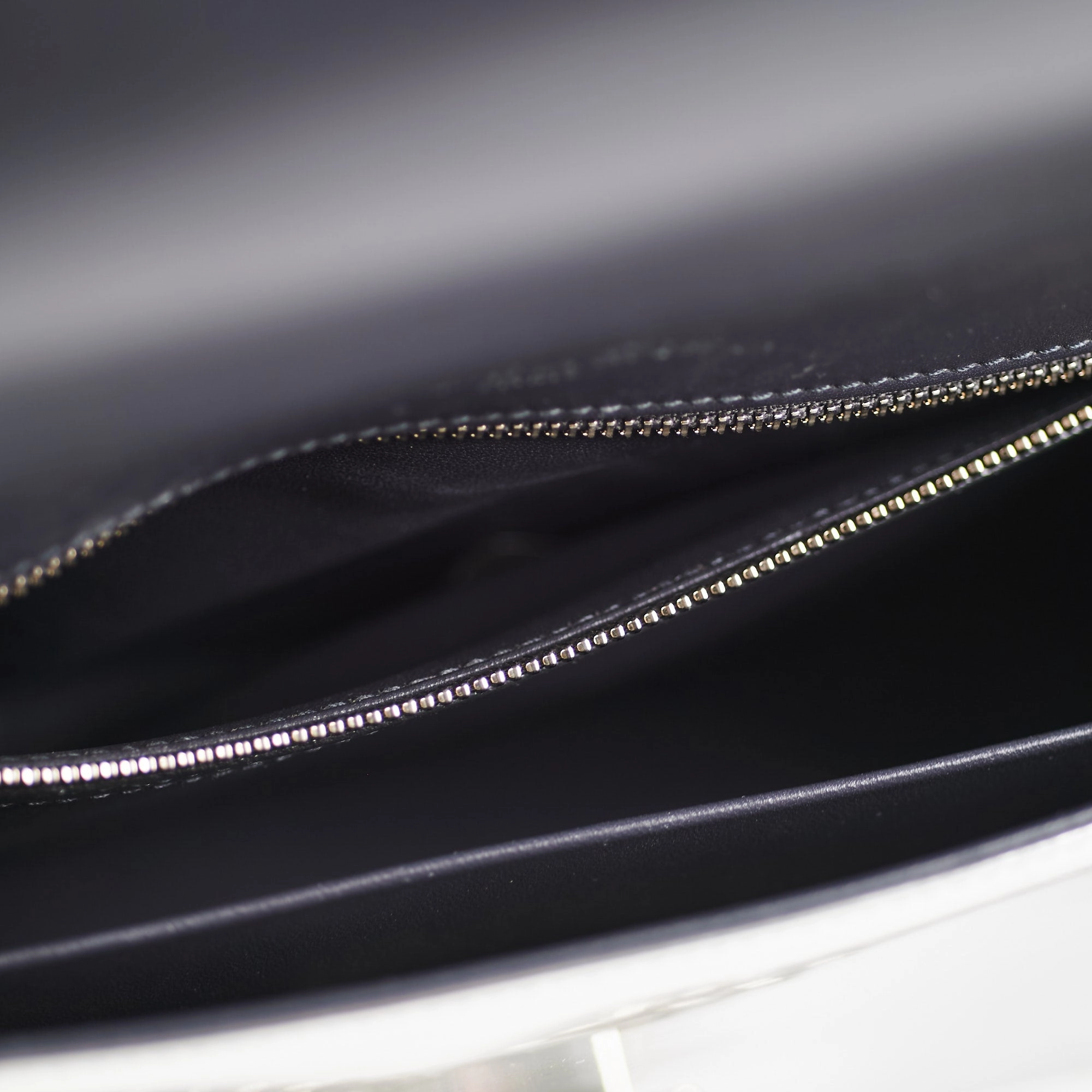 Dior Medium Diorama Metallic Silver