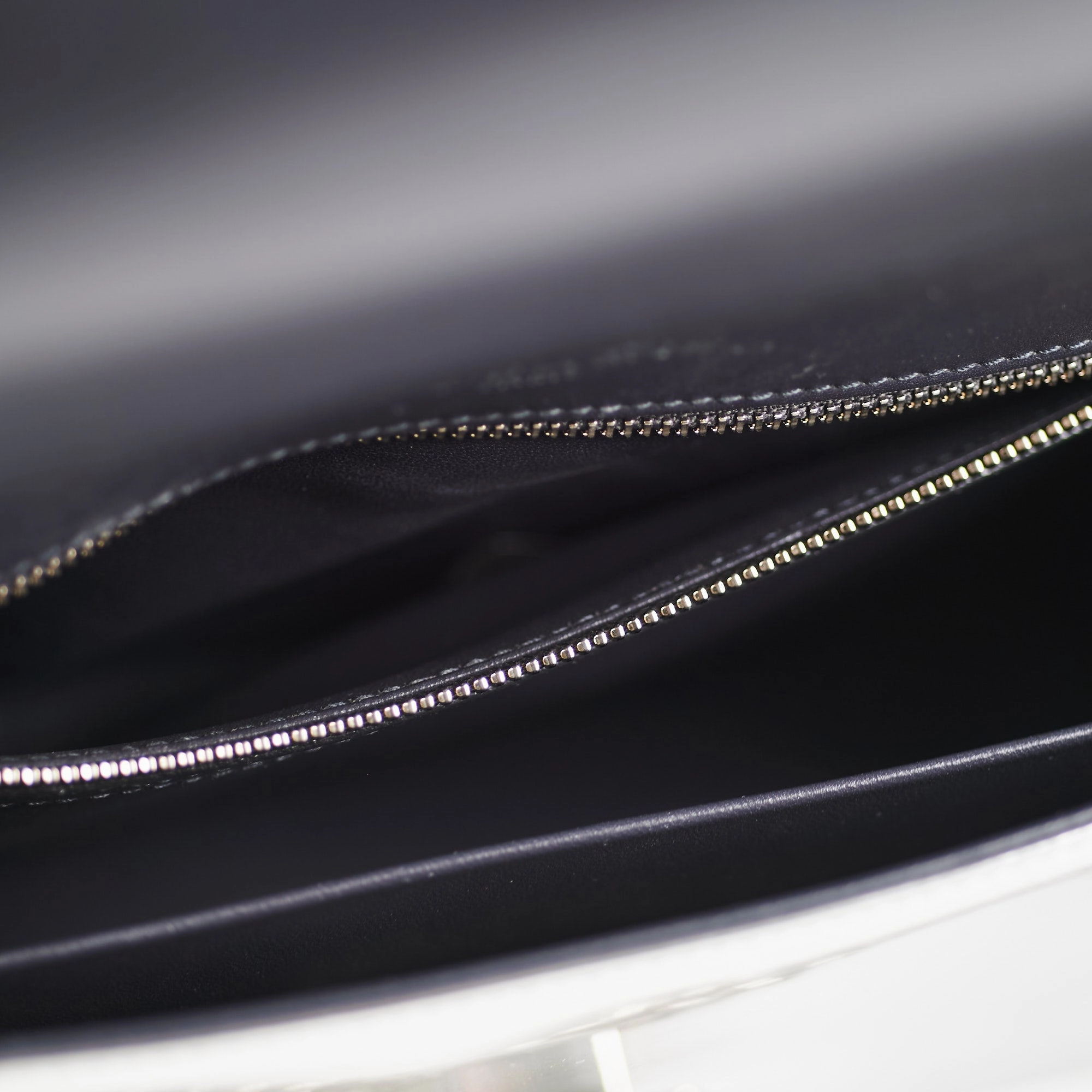 Dior Medium Diorama Metallic Silver
