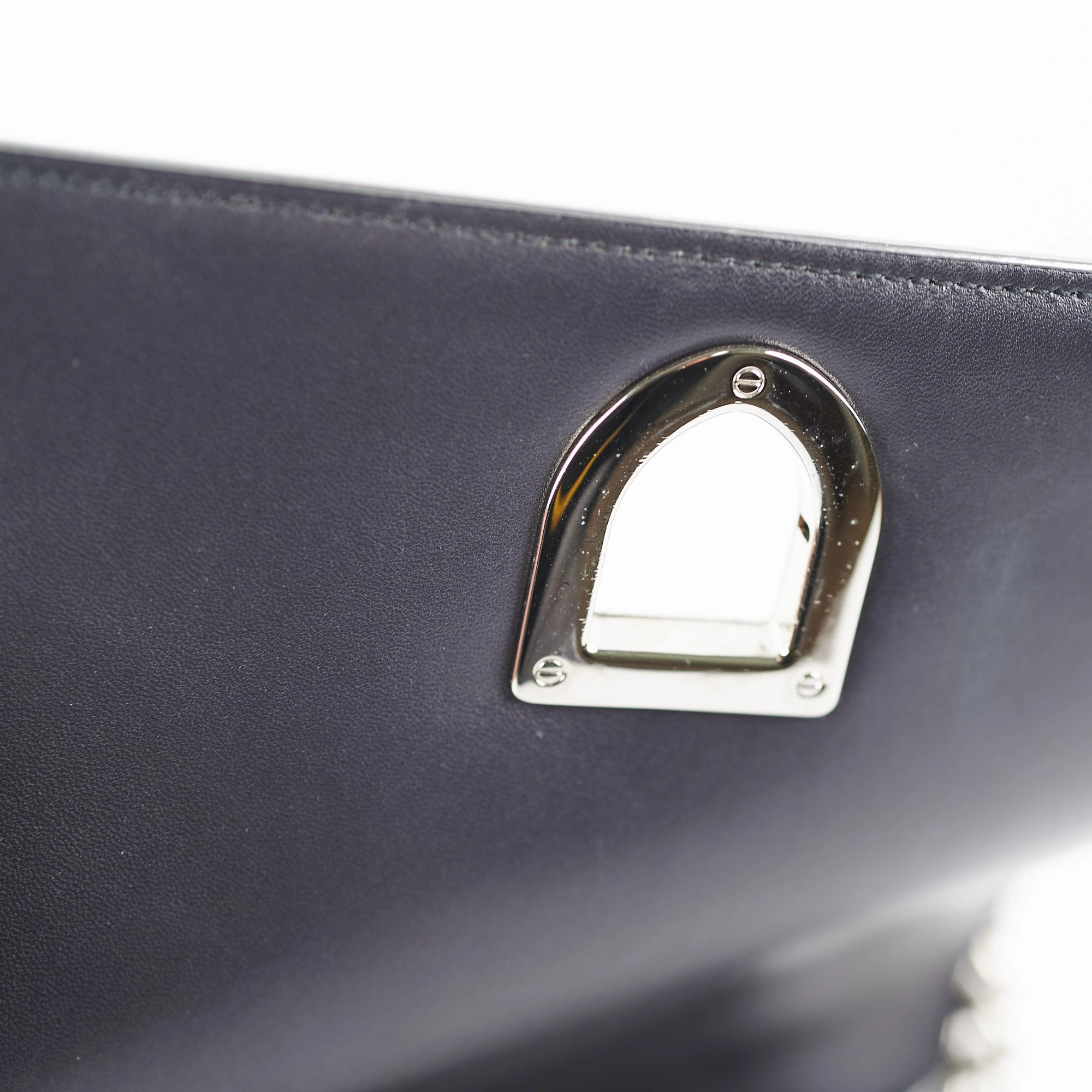 Dior Medium Diorama Metallic Silver