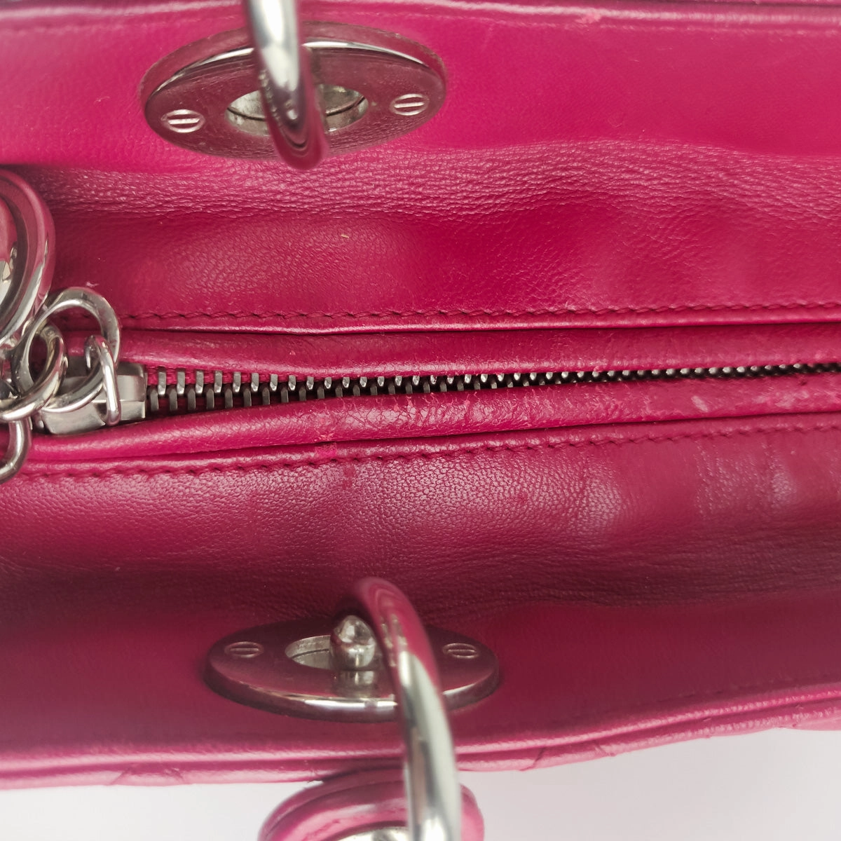 Dior Medium Lady Dior Bag Red