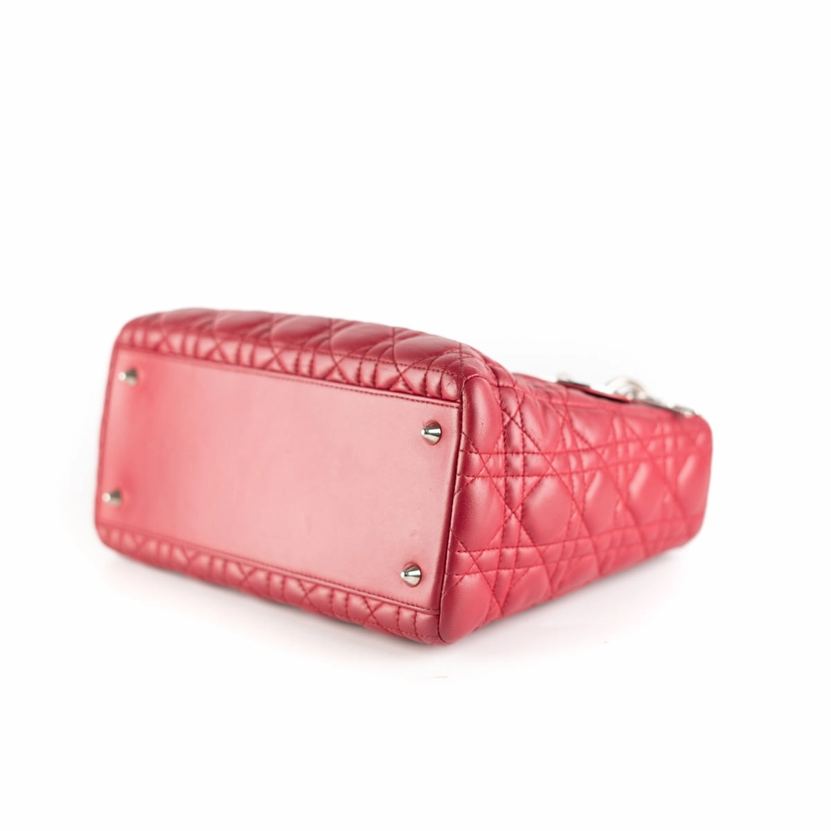 Dior Medium Lady Dior Bag Red