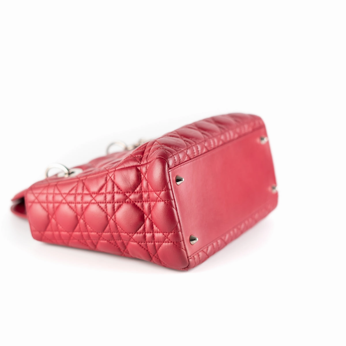 Dior Medium Lady Dior Bag Red