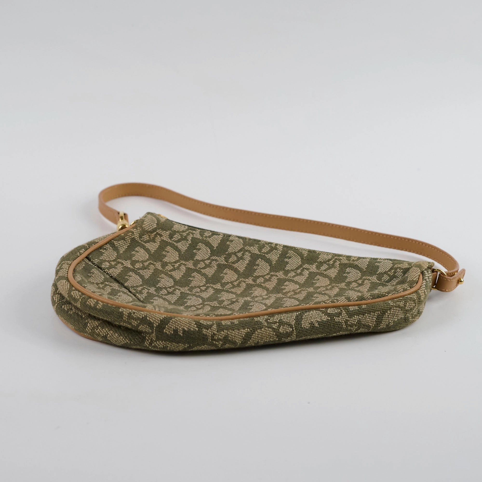 Dior Saddle Vintage Pochette Khaki