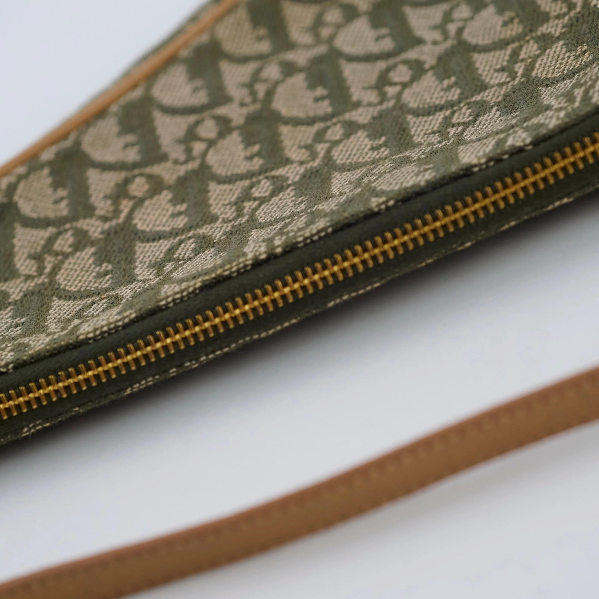 Dior Saddle Vintage Pochette Khaki