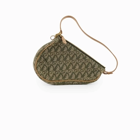 Dior Saddle Vintage Pochette Khaki