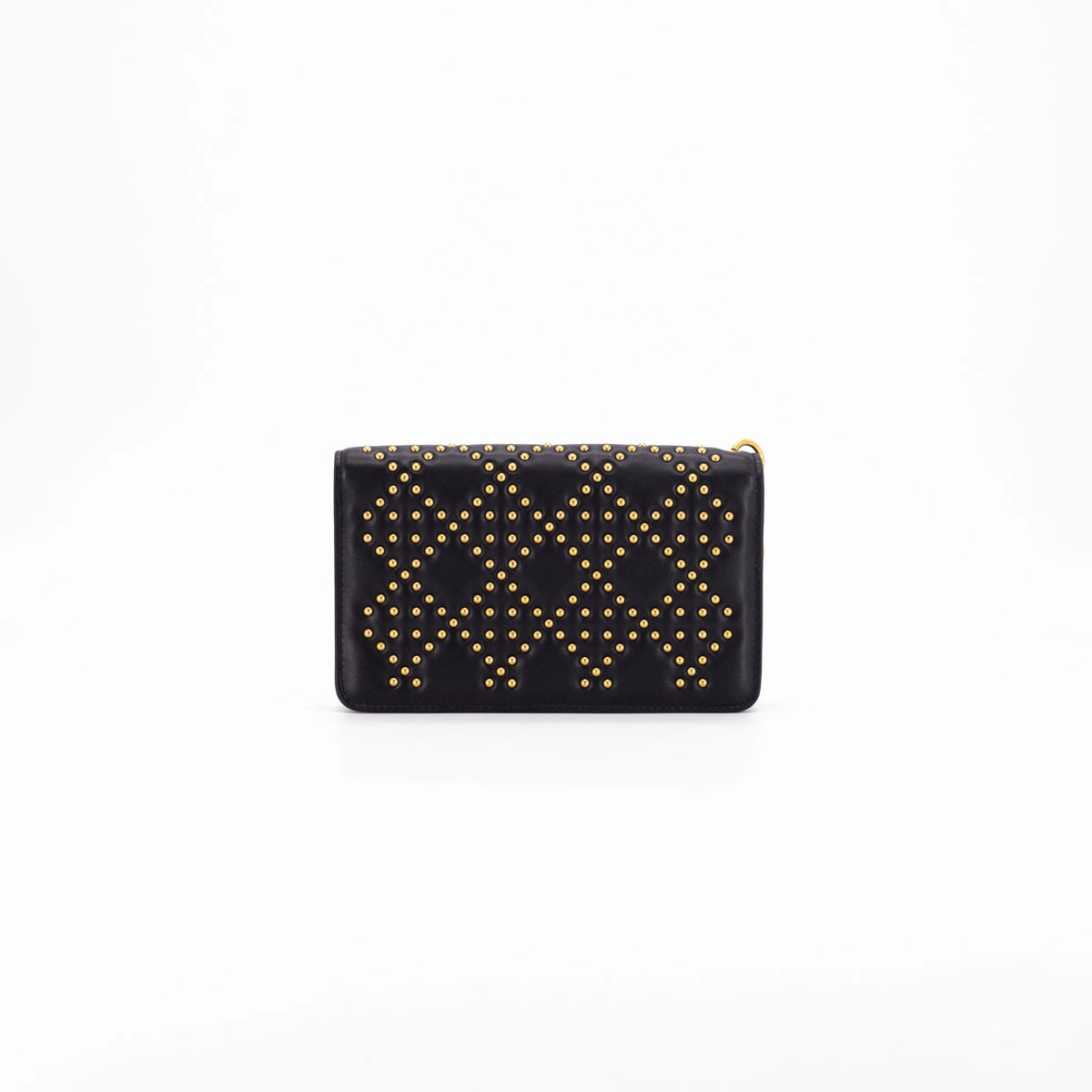 Dior Studded Wallet/Wristlet Black