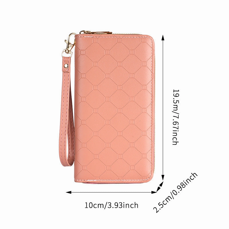 Doka zipper holding mobile phone bag female