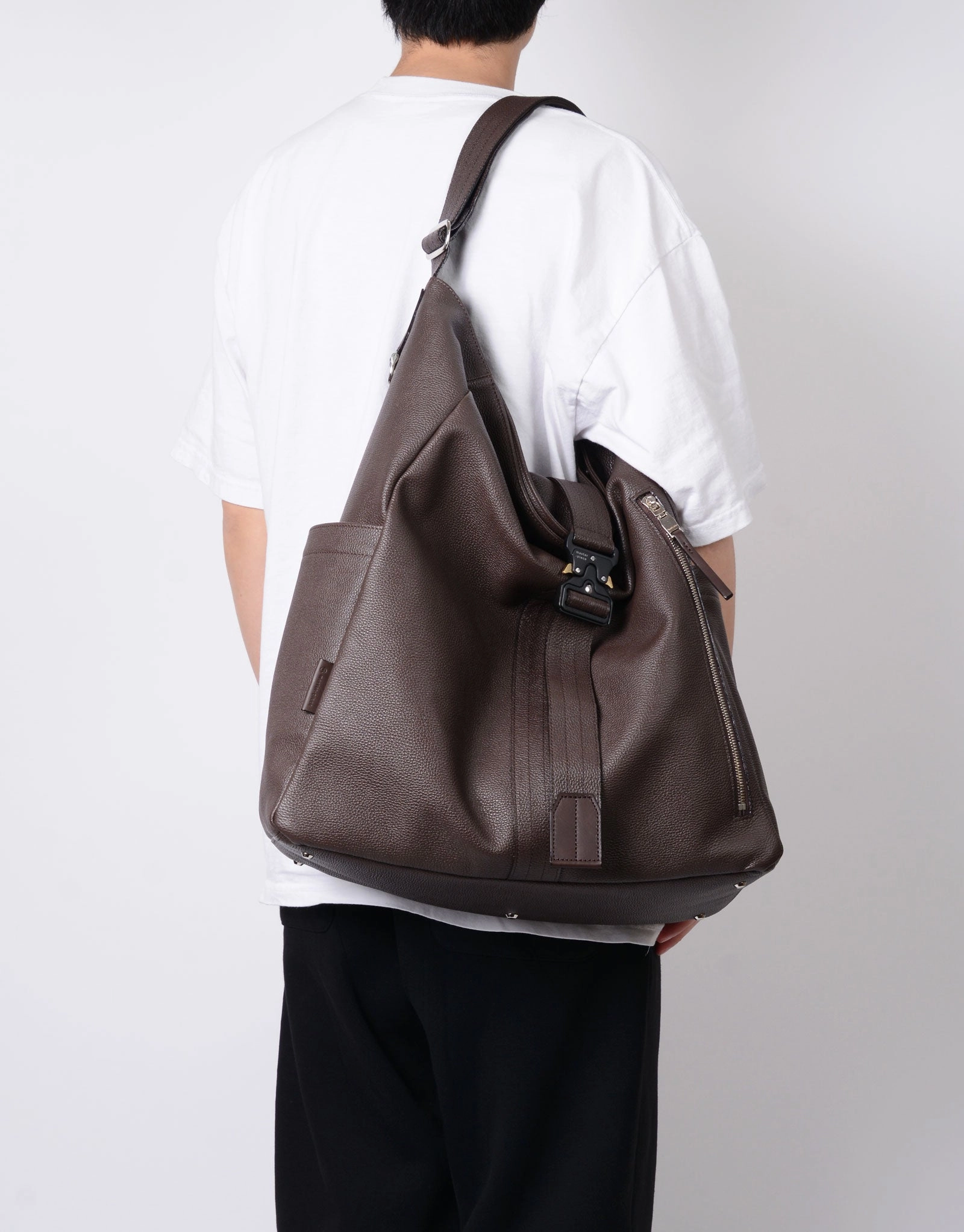 drum 2WAY shoulder tote No.03060