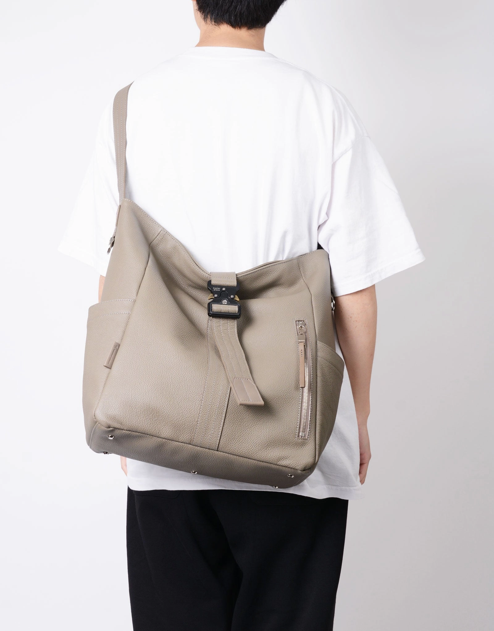drum 2WAY shoulder tote No.03061