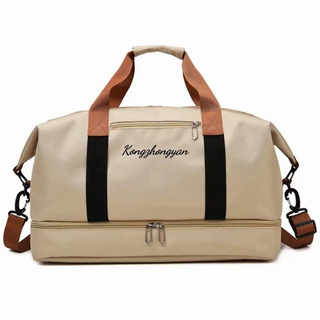 Dry and wet separation leisure travel bag