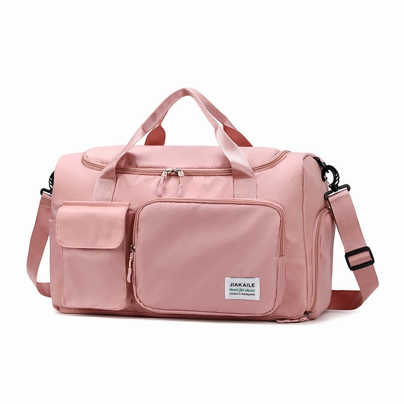 Dry and wet separation storage bag travel bag