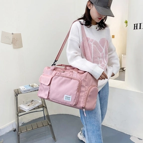 Dry and wet separation storage bag travel bag