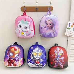 Eggshell kindergarten baby princess schoolbag