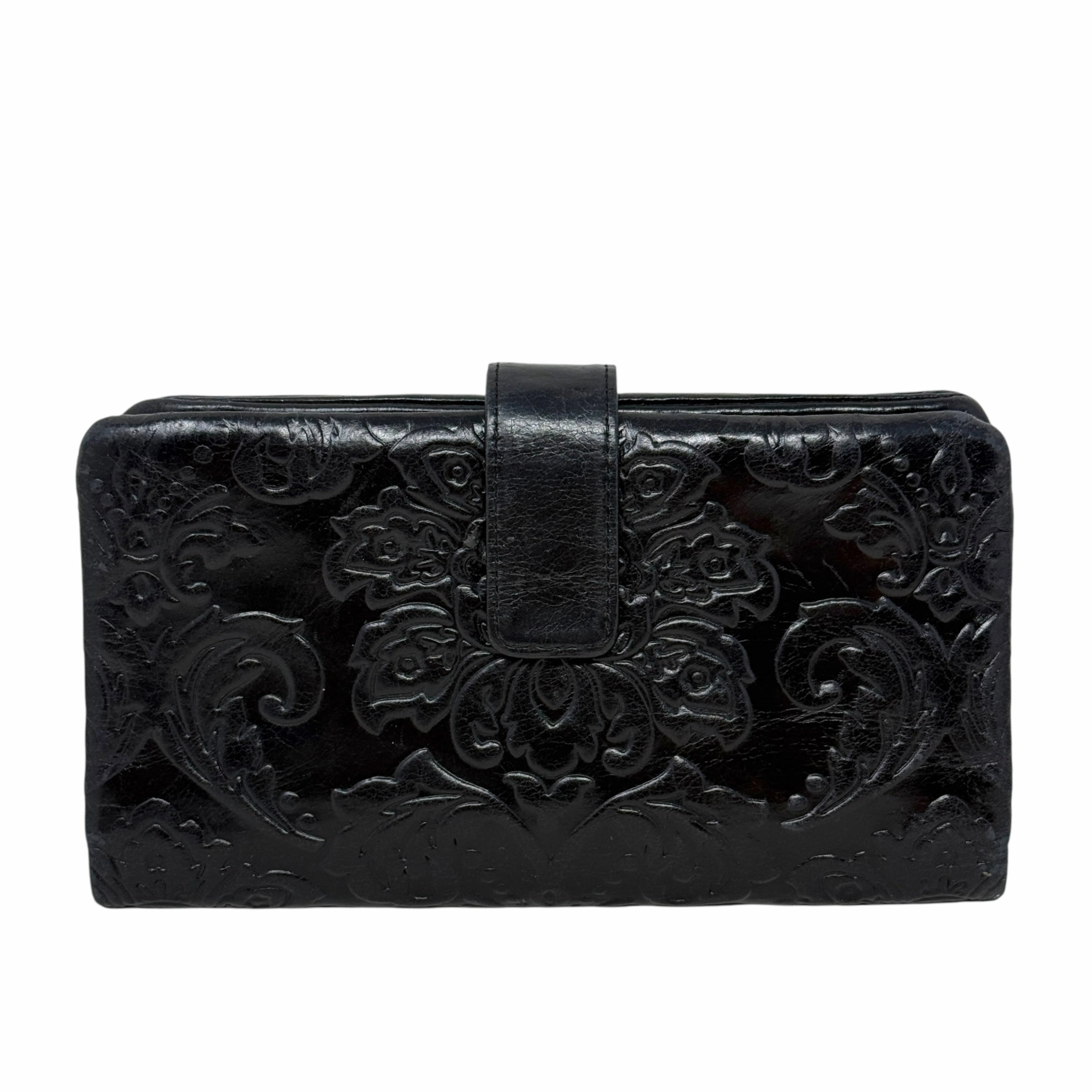 Embossed Leather Wallet By Hobo Intl, Size: Medium