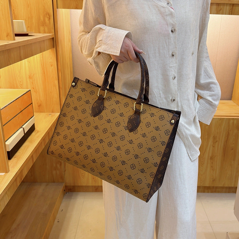European and American fashion simple tote bag