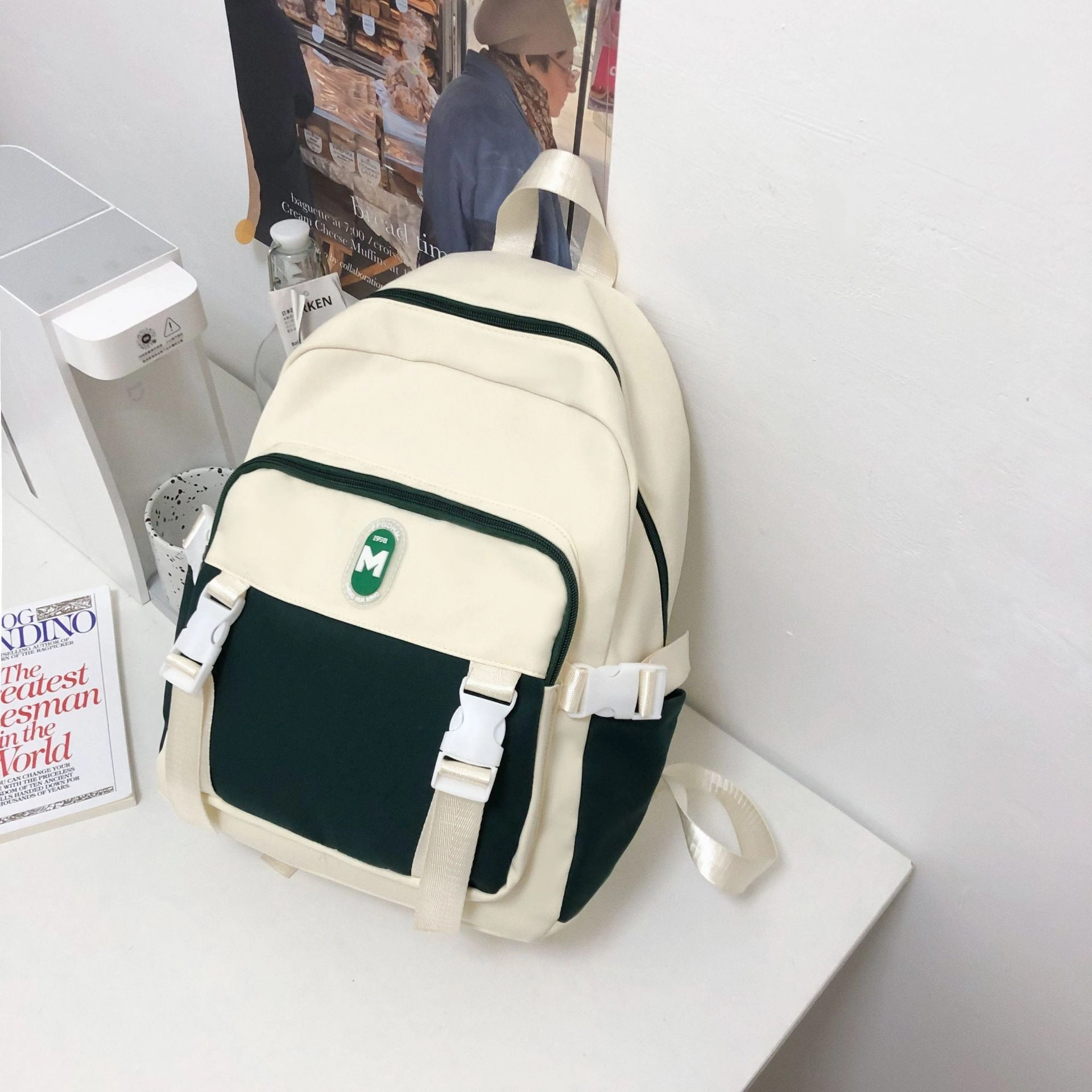 Fashion backpack for junior and senior high school students