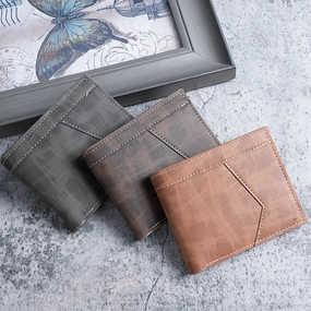 fashion Men's short wallet