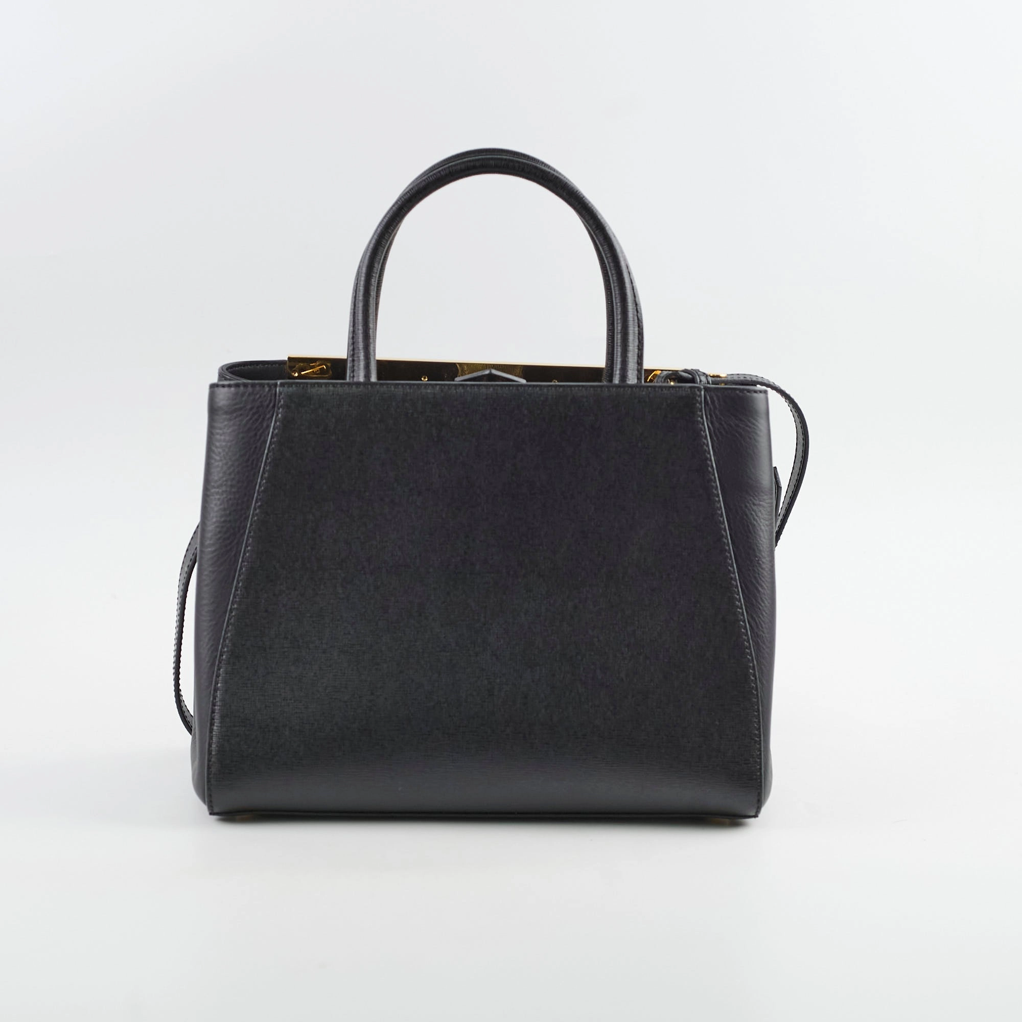 Fendi 2 Jours Small Tote Black