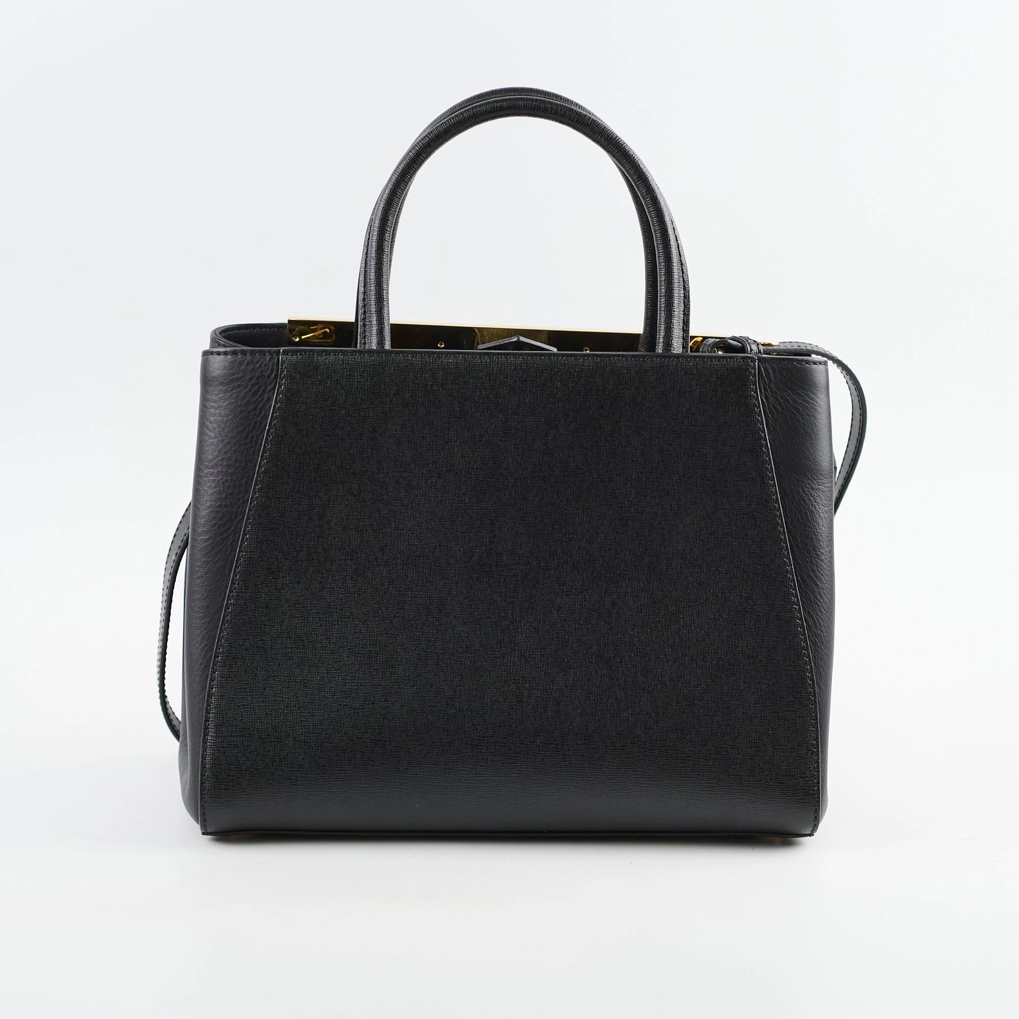 Fendi 2 Jours Small Tote Black