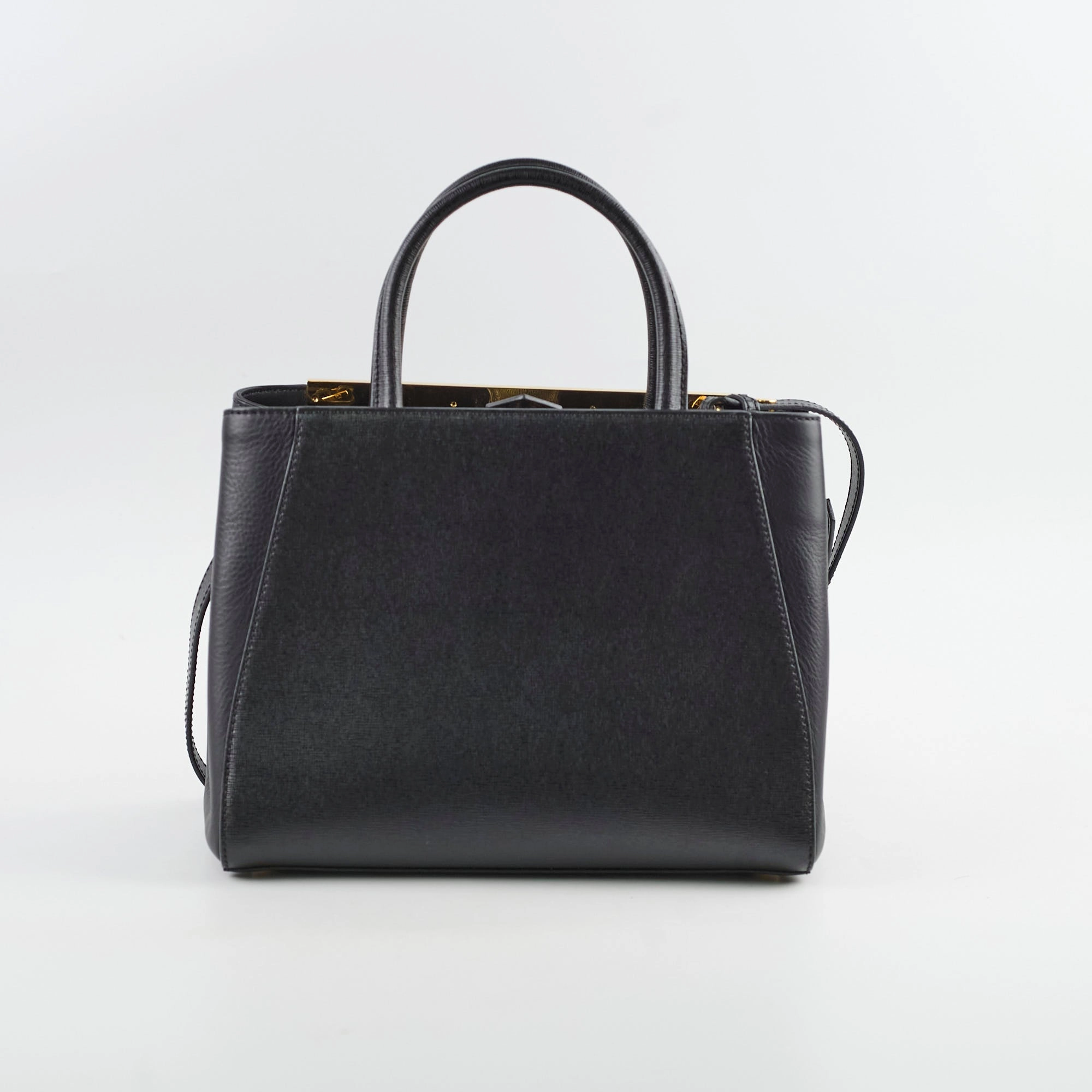 Fendi 2 Jours Small Tote Black