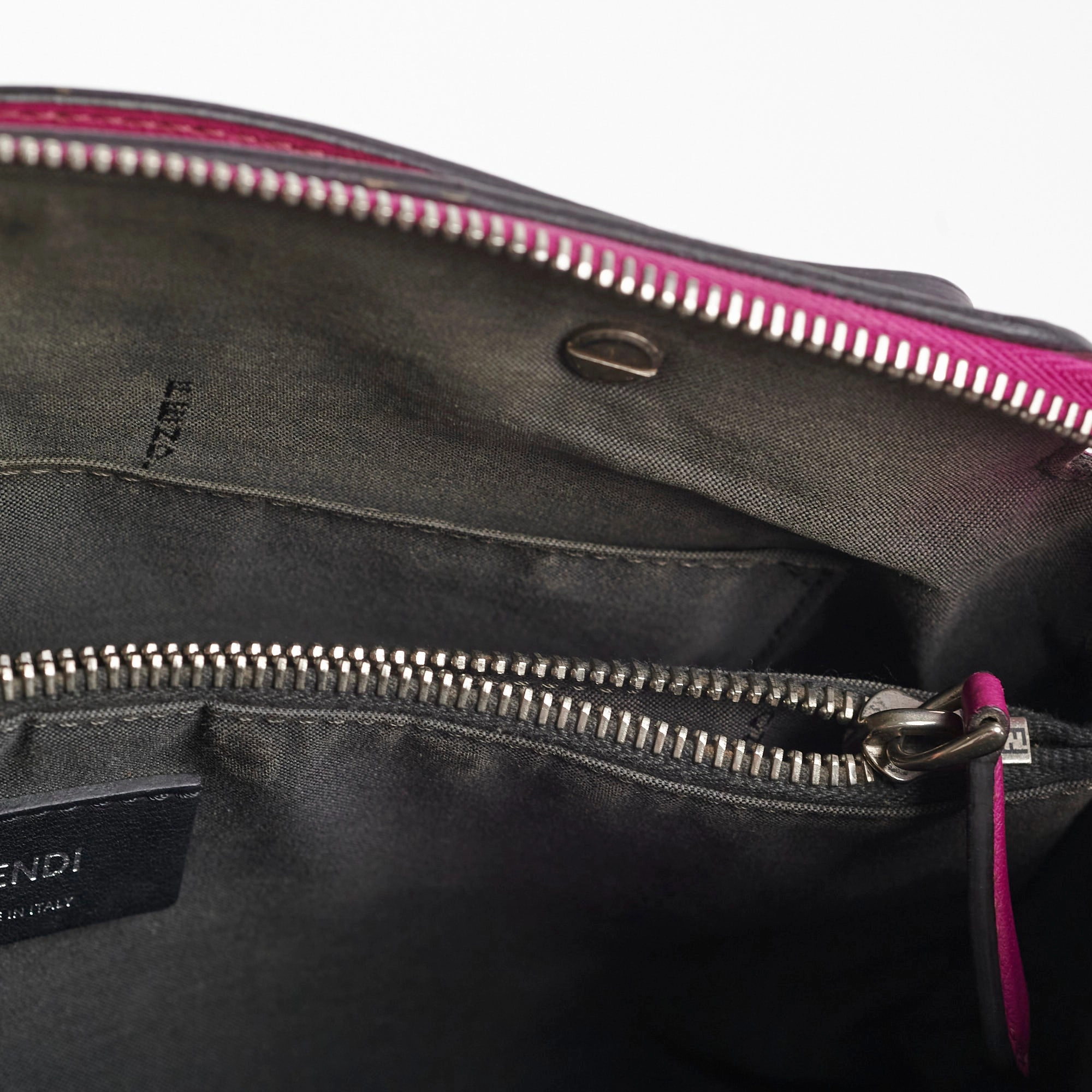 Fendi By The Way Fuchsia Medium Boston Bag