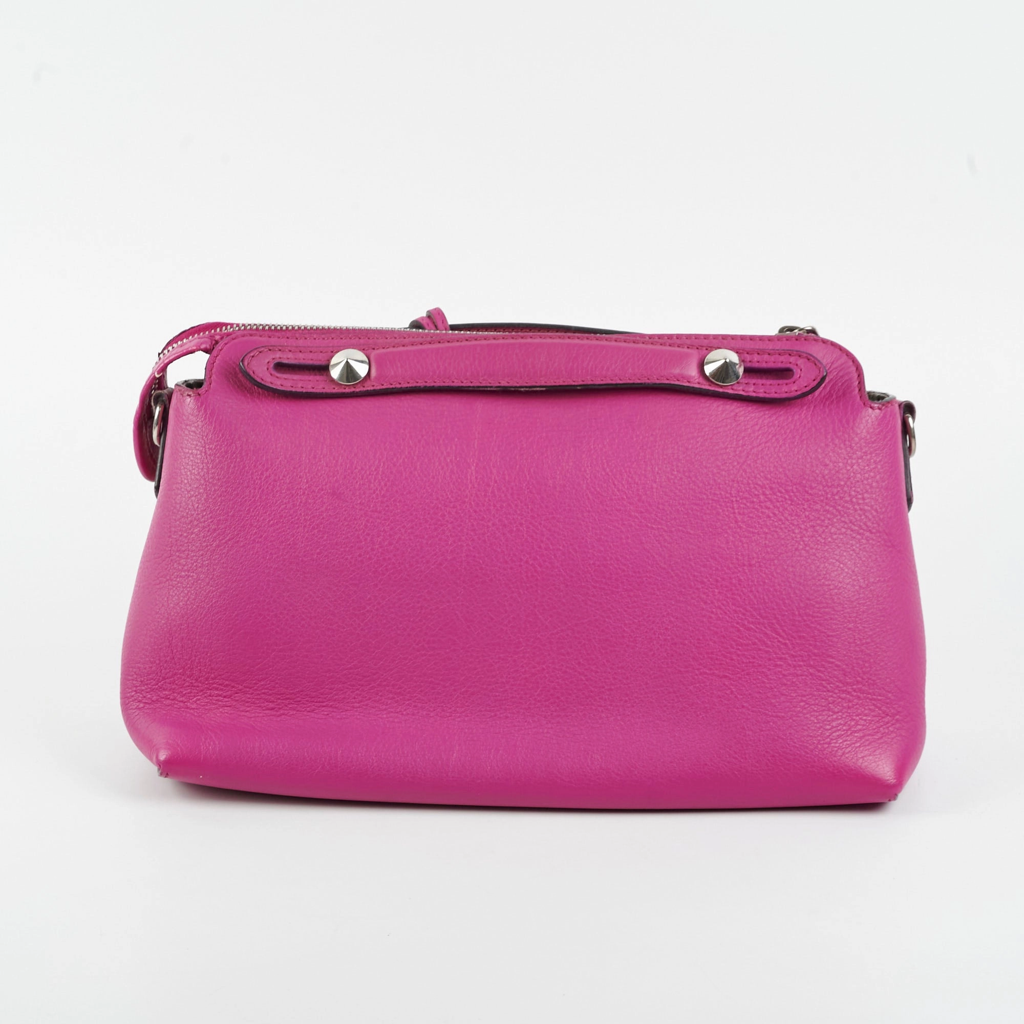 Fendi By The Way Fuchsia Medium Boston Bag