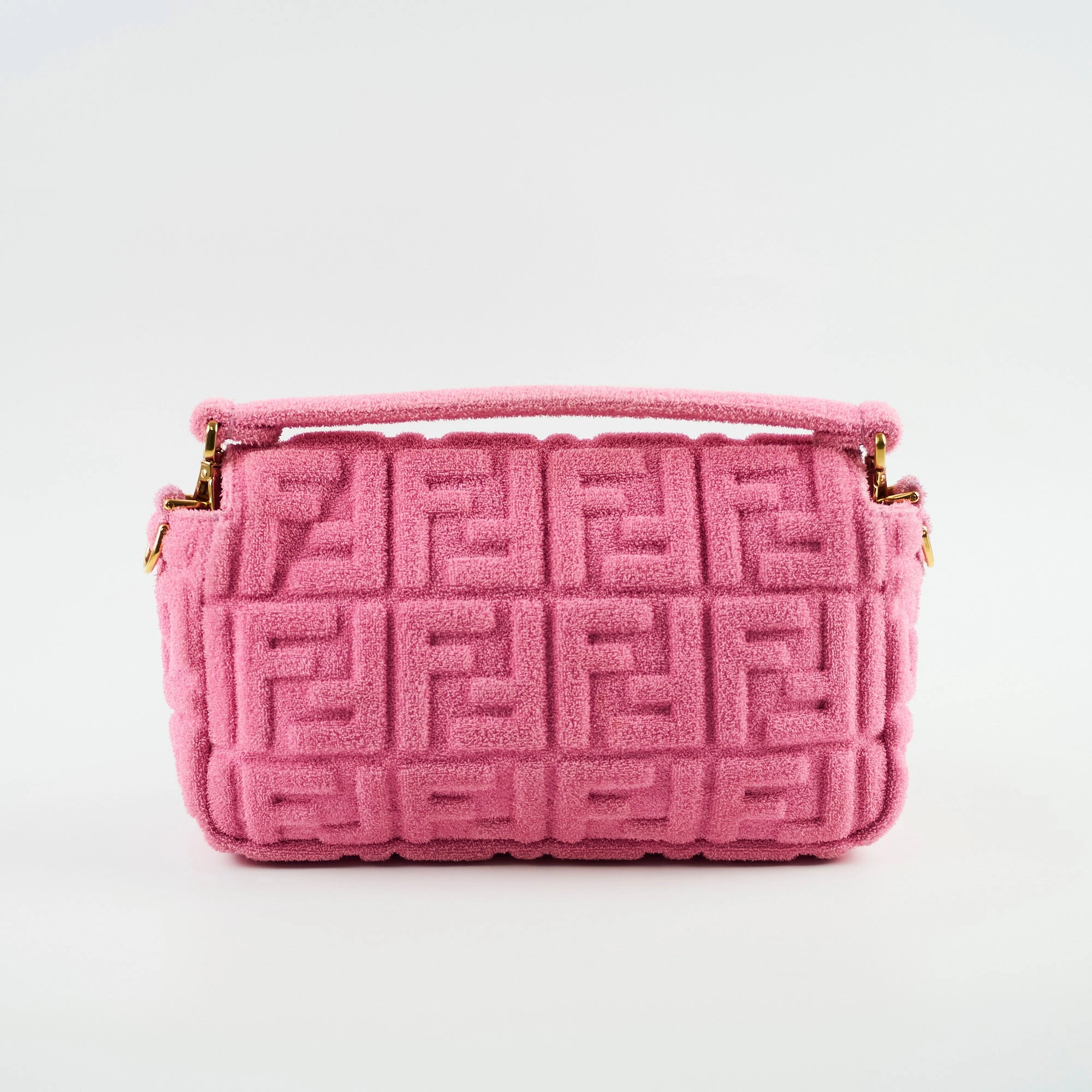 Fendi FF Baguette Medium Pink