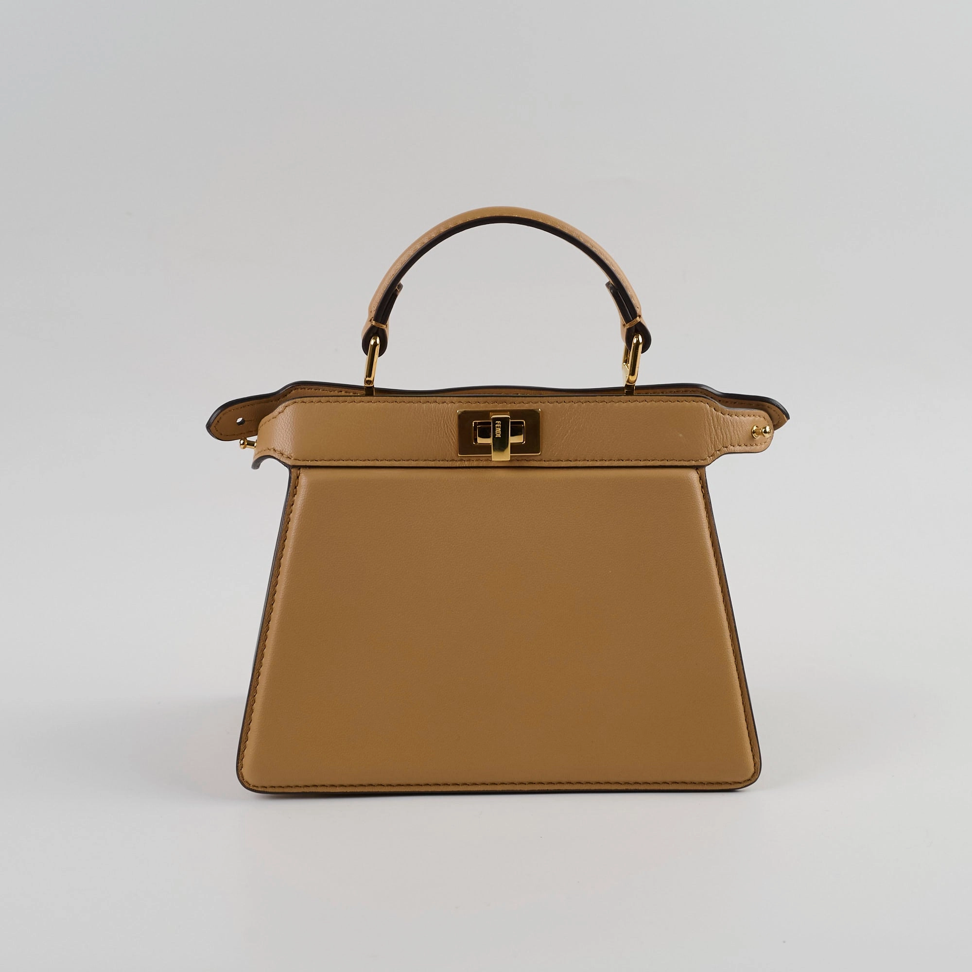 Fendi ISeeU Mini Peekaboo Beige