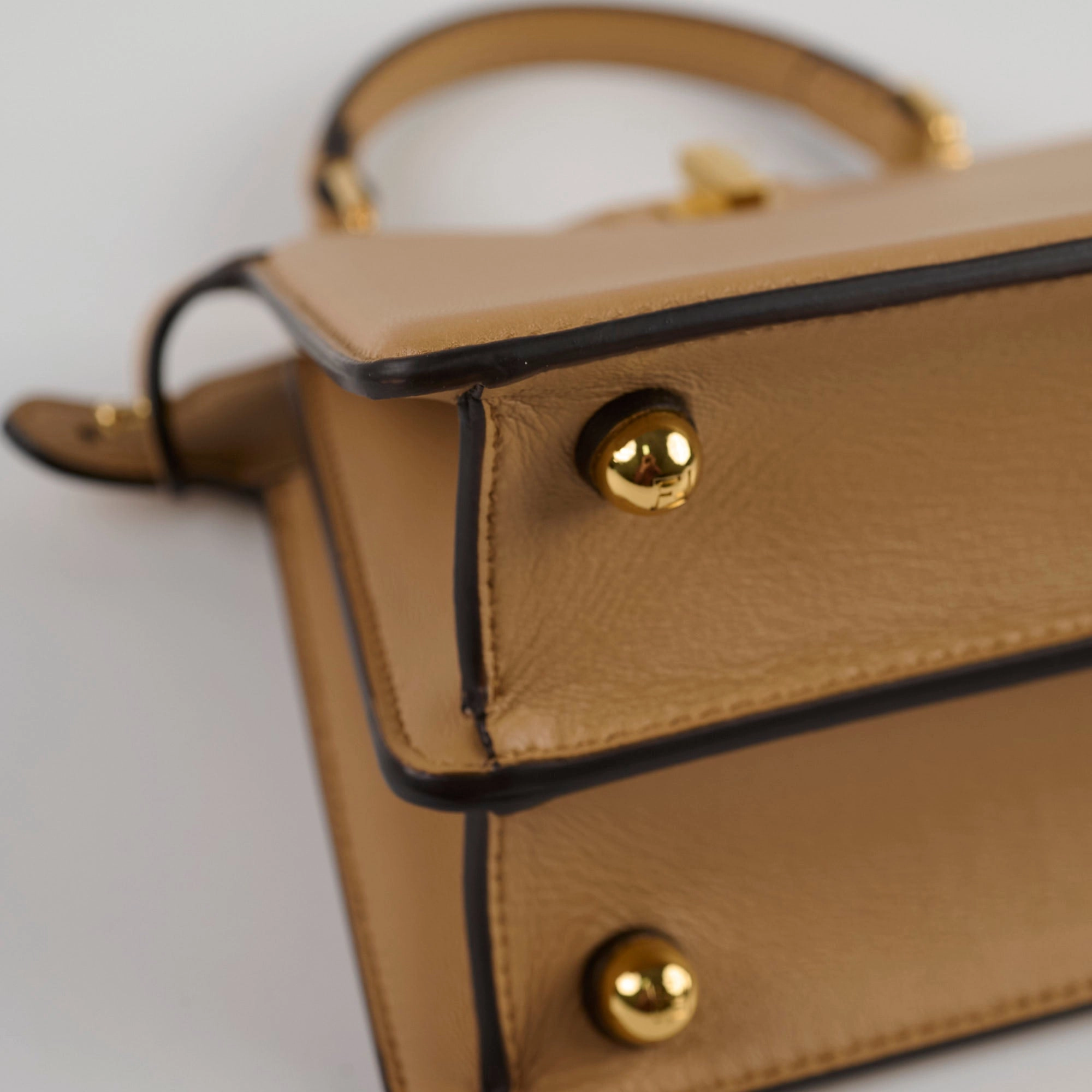 Fendi ISeeU Mini Peekaboo Beige