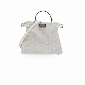 Fendi/Marc Jacobs Medium Peekaboo IseeU Denim White