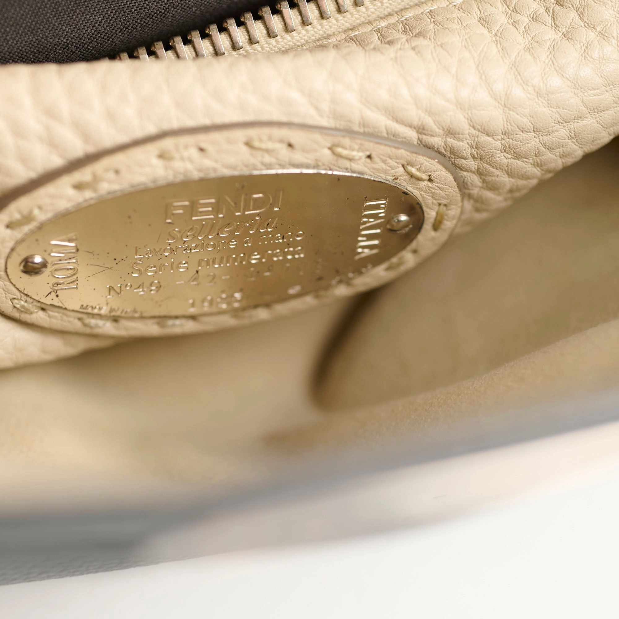 Fendi Medium Peekaboo Dark Grey