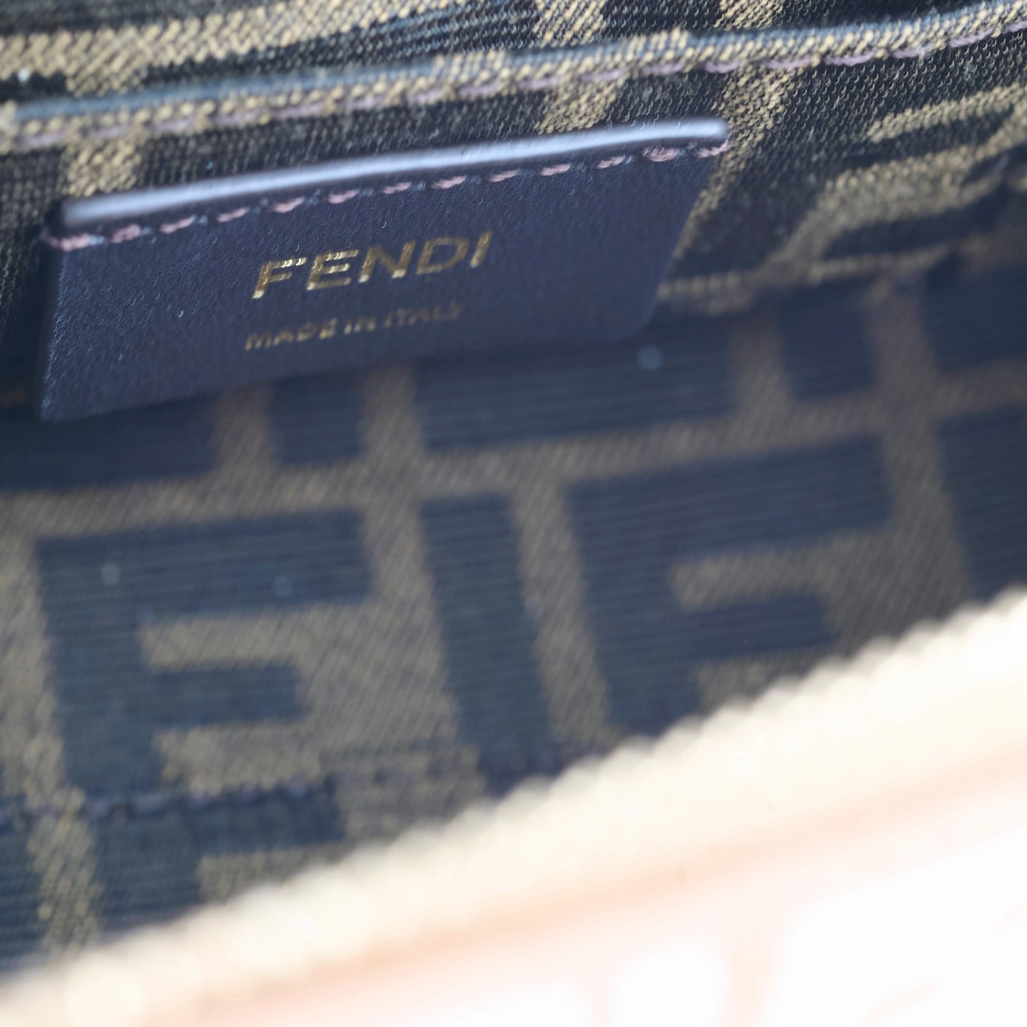Fendi Mini By The Way Canvas