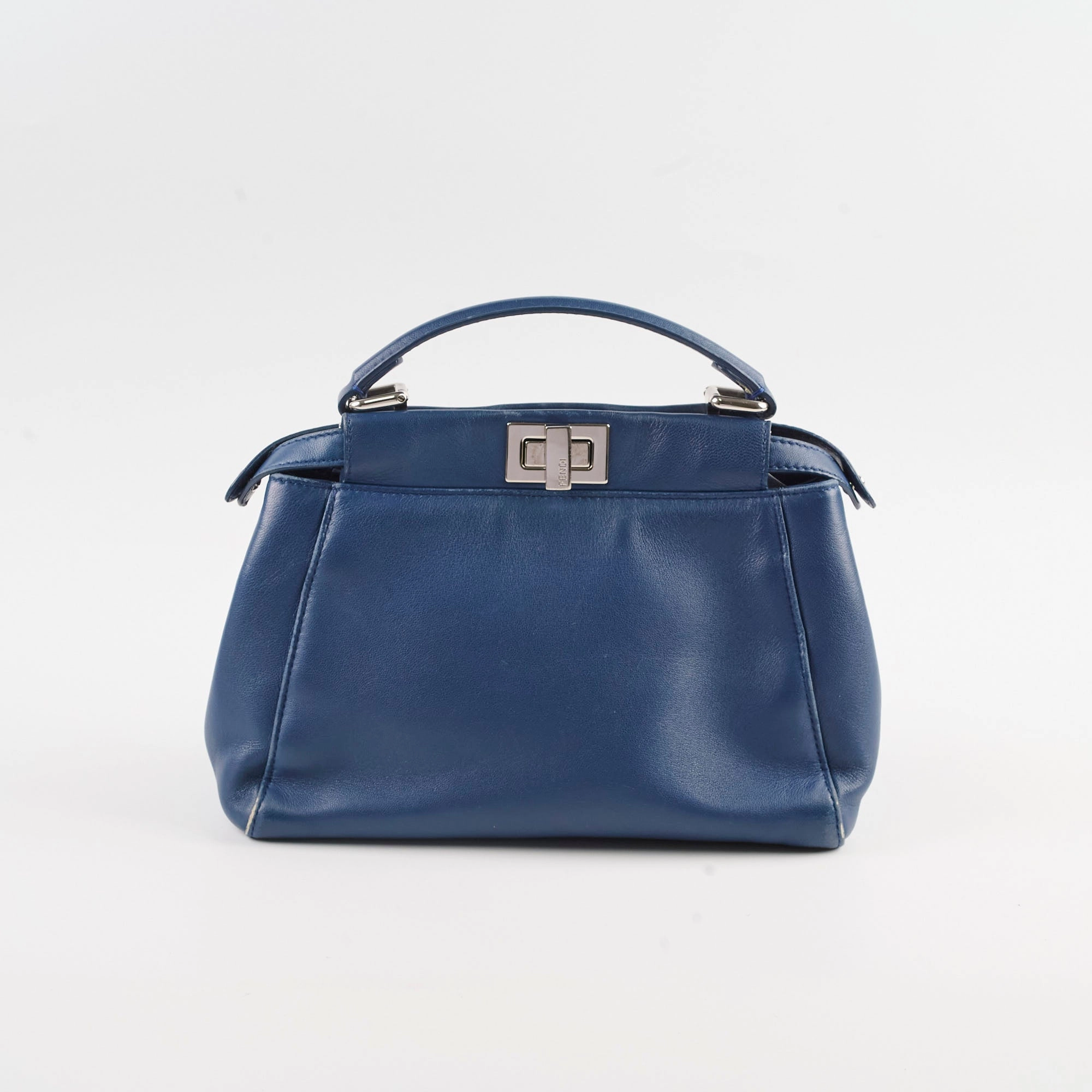 Fendi Mini Peekaboo Blue