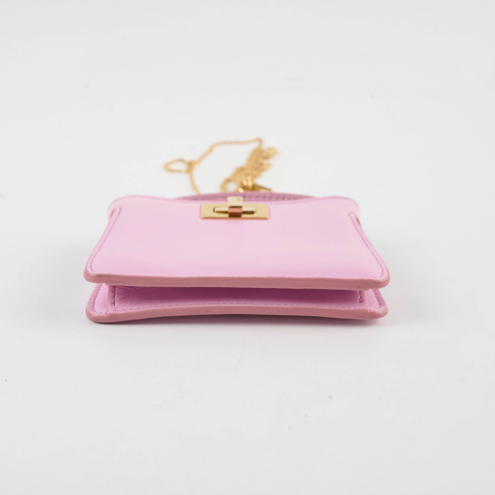 Fendi Nappa Pico Peekaboo Charm Lavanda