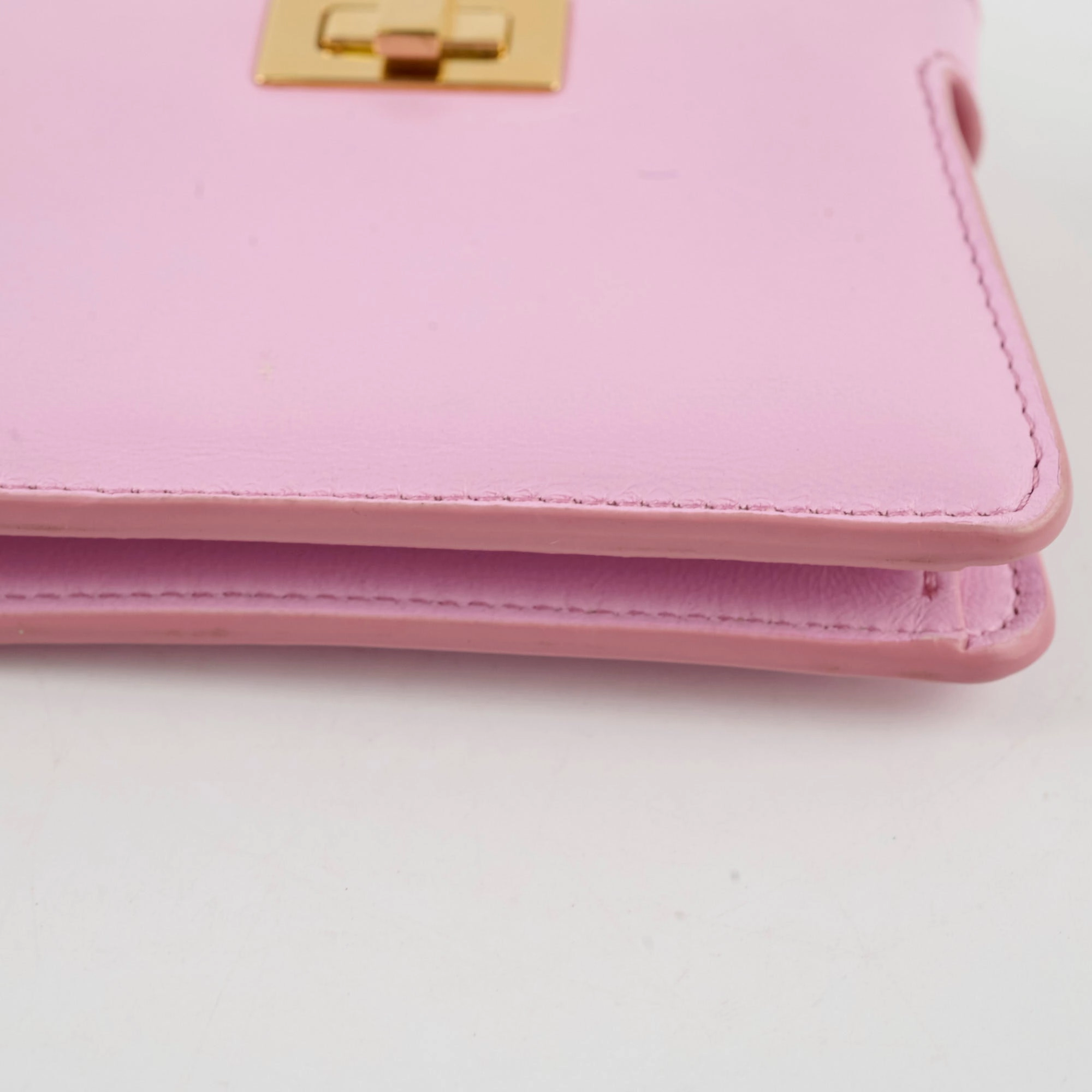 Fendi Nappa Pico Peekaboo Charm Lavanda