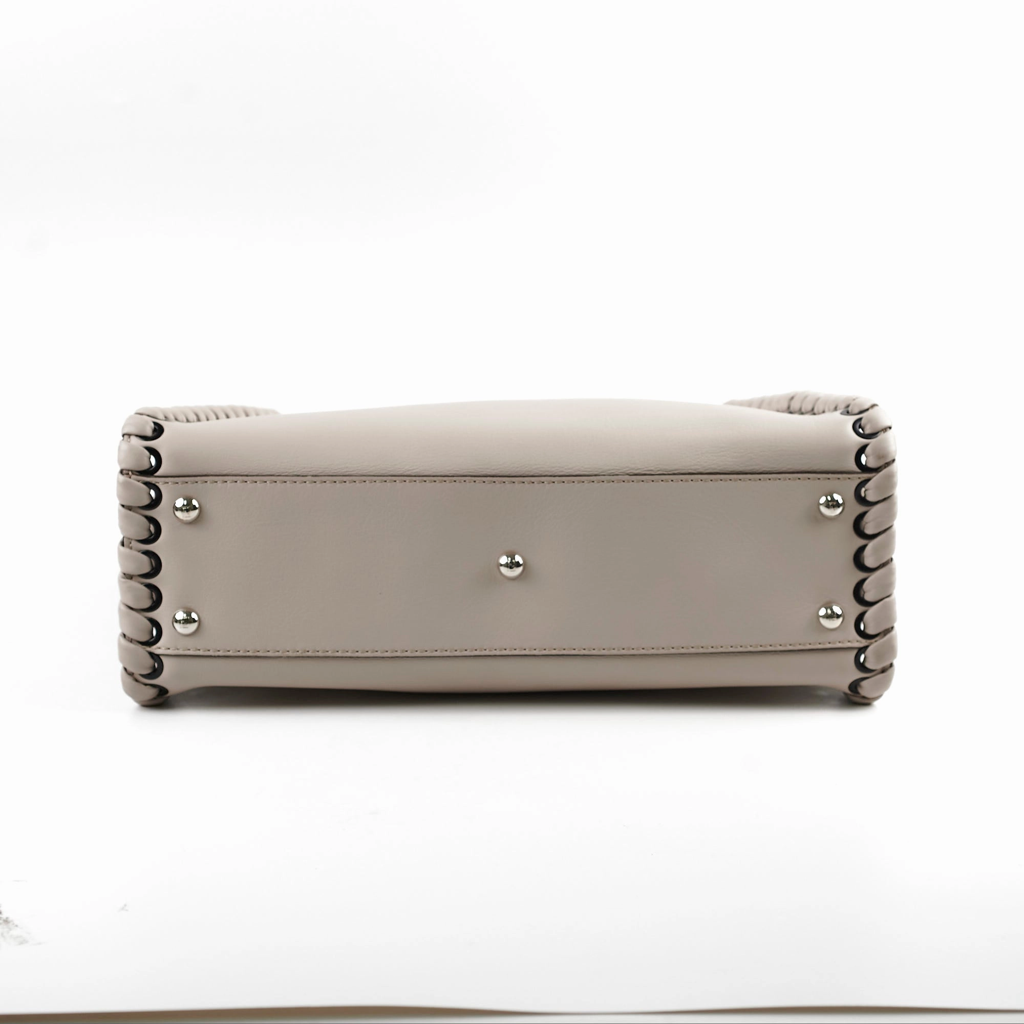 Fendi Peekaboo Calfskin Medium Two-way Grey