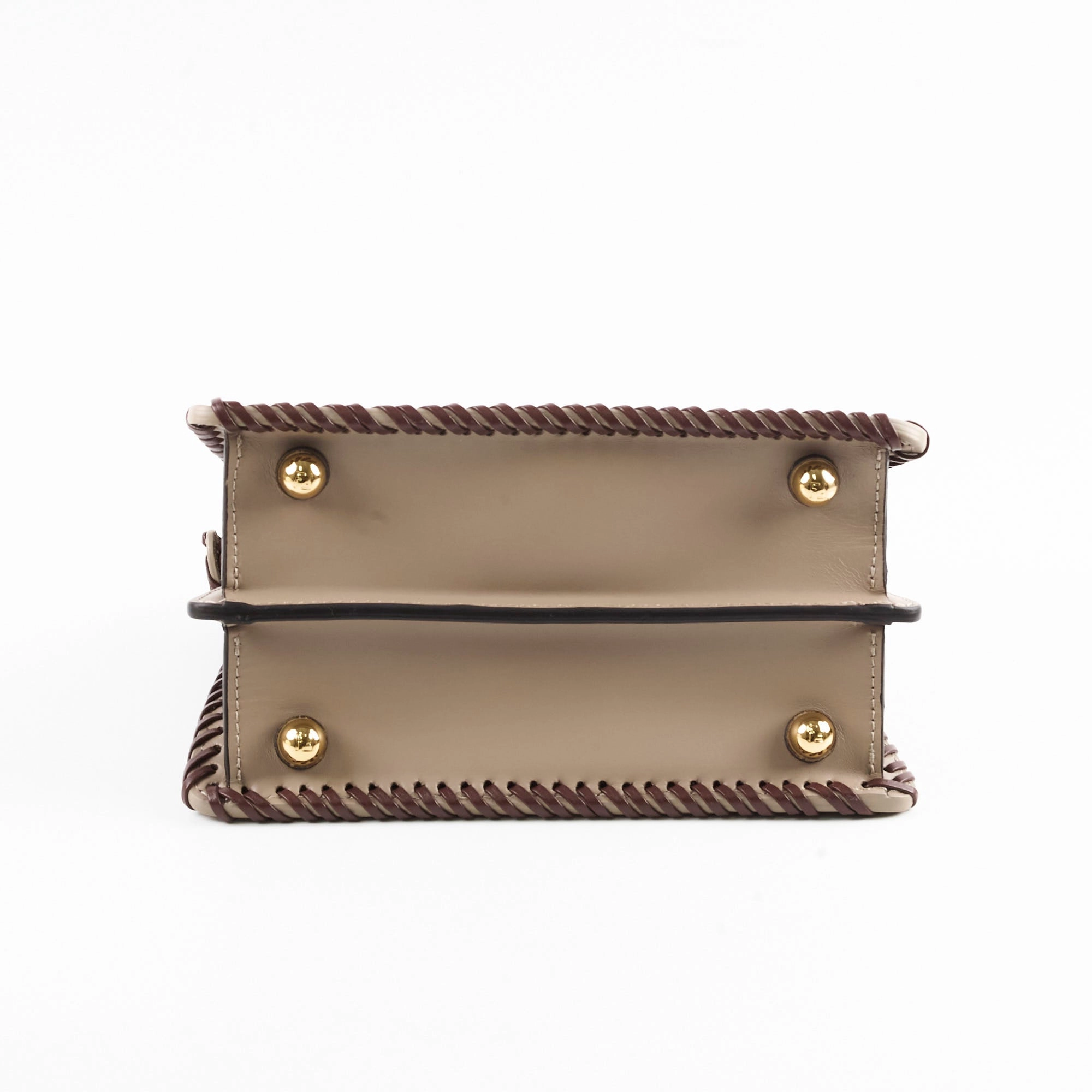 Fendi Peekaboo ISeeU Petite Leather Braid