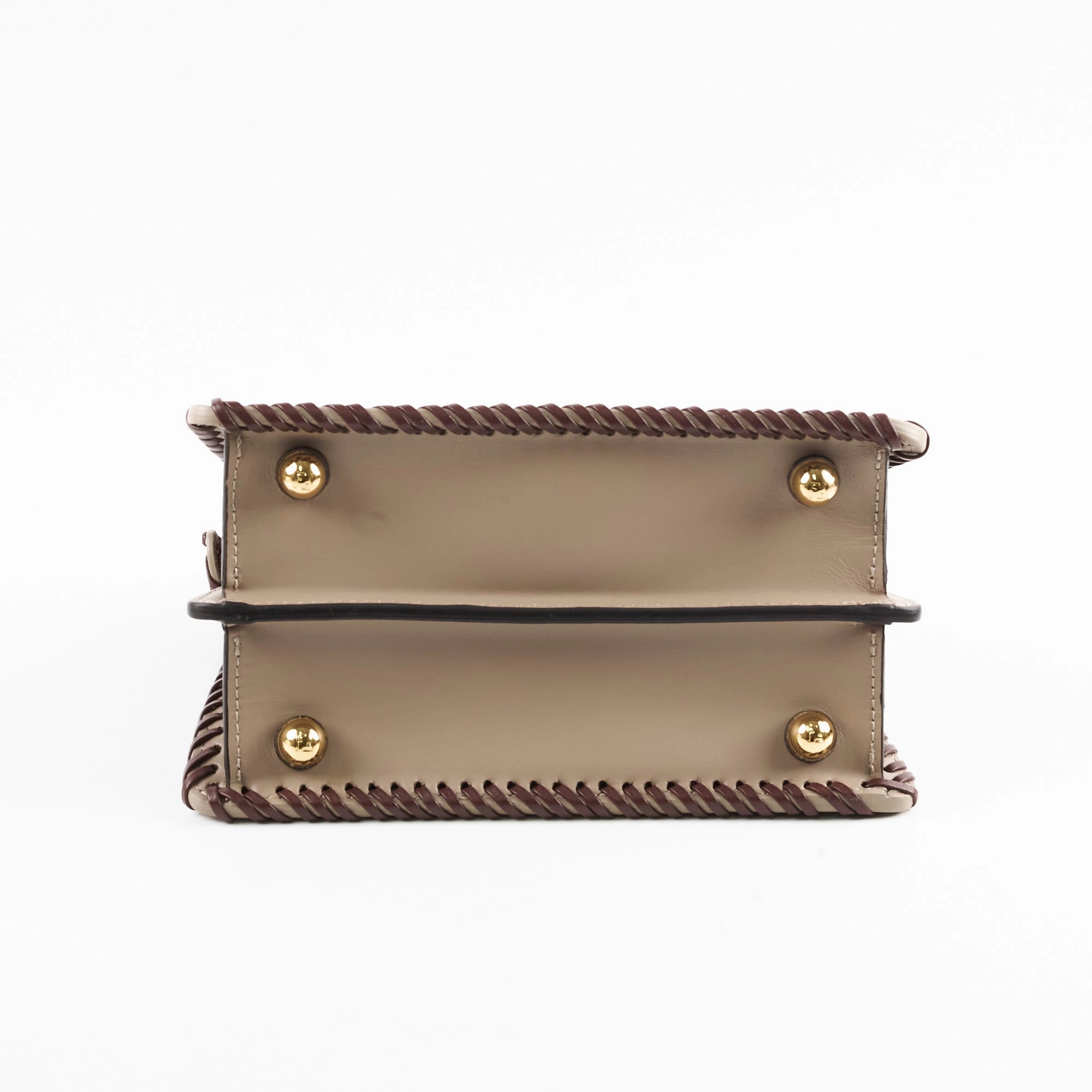 Fendi Peekaboo ISeeU Petite Leather Braid