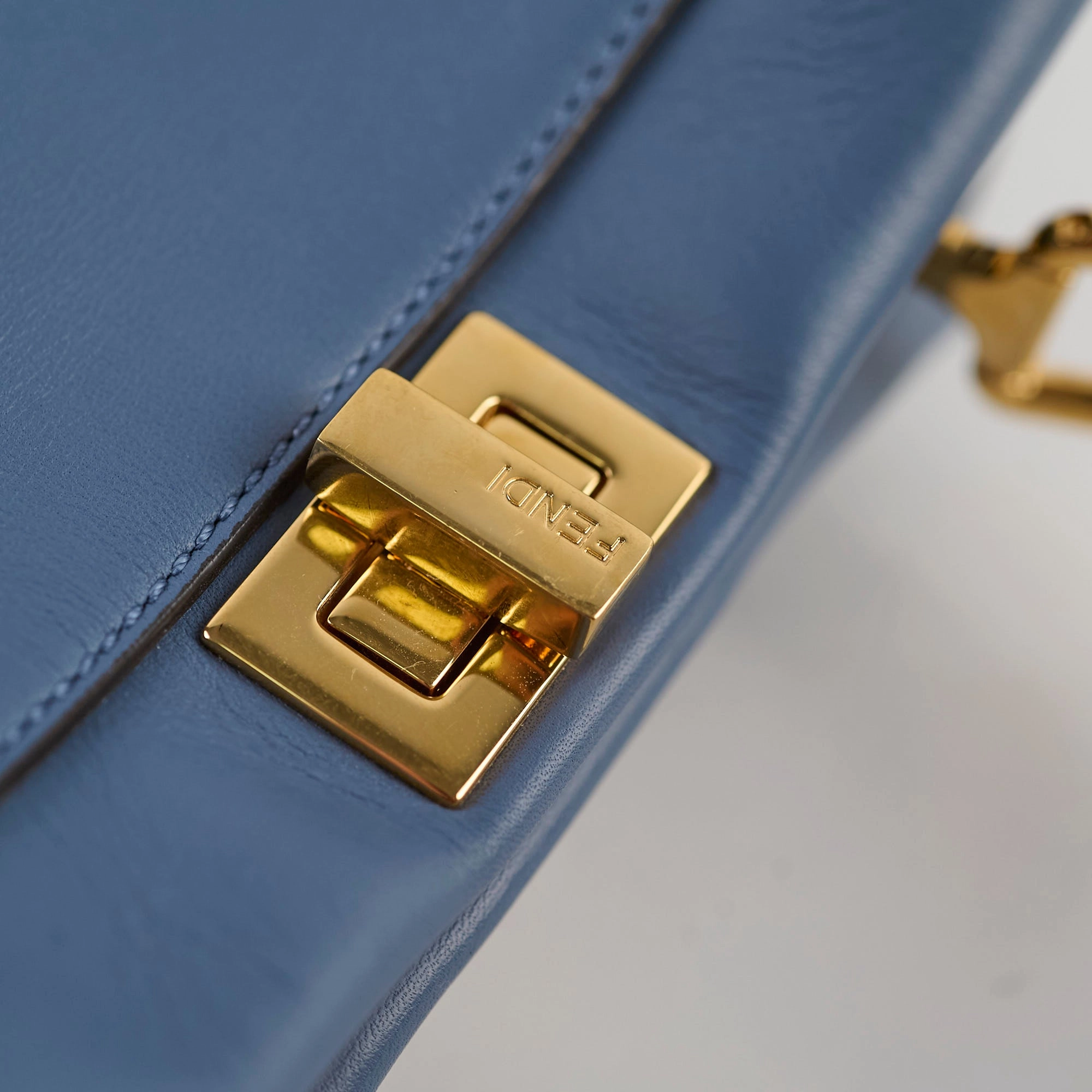 Fendi Peekaboo Small Blue