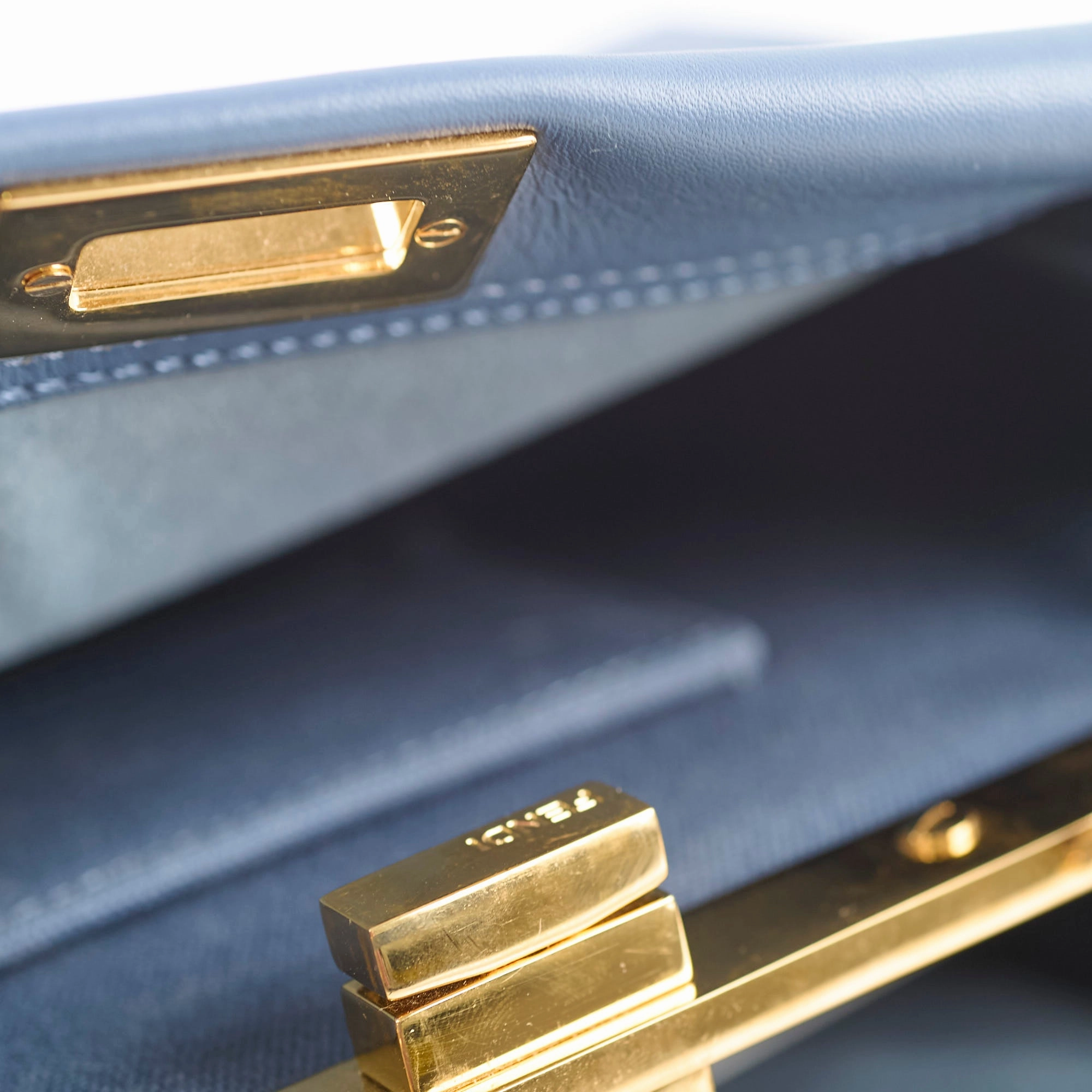 Fendi Peekaboo Small Blue