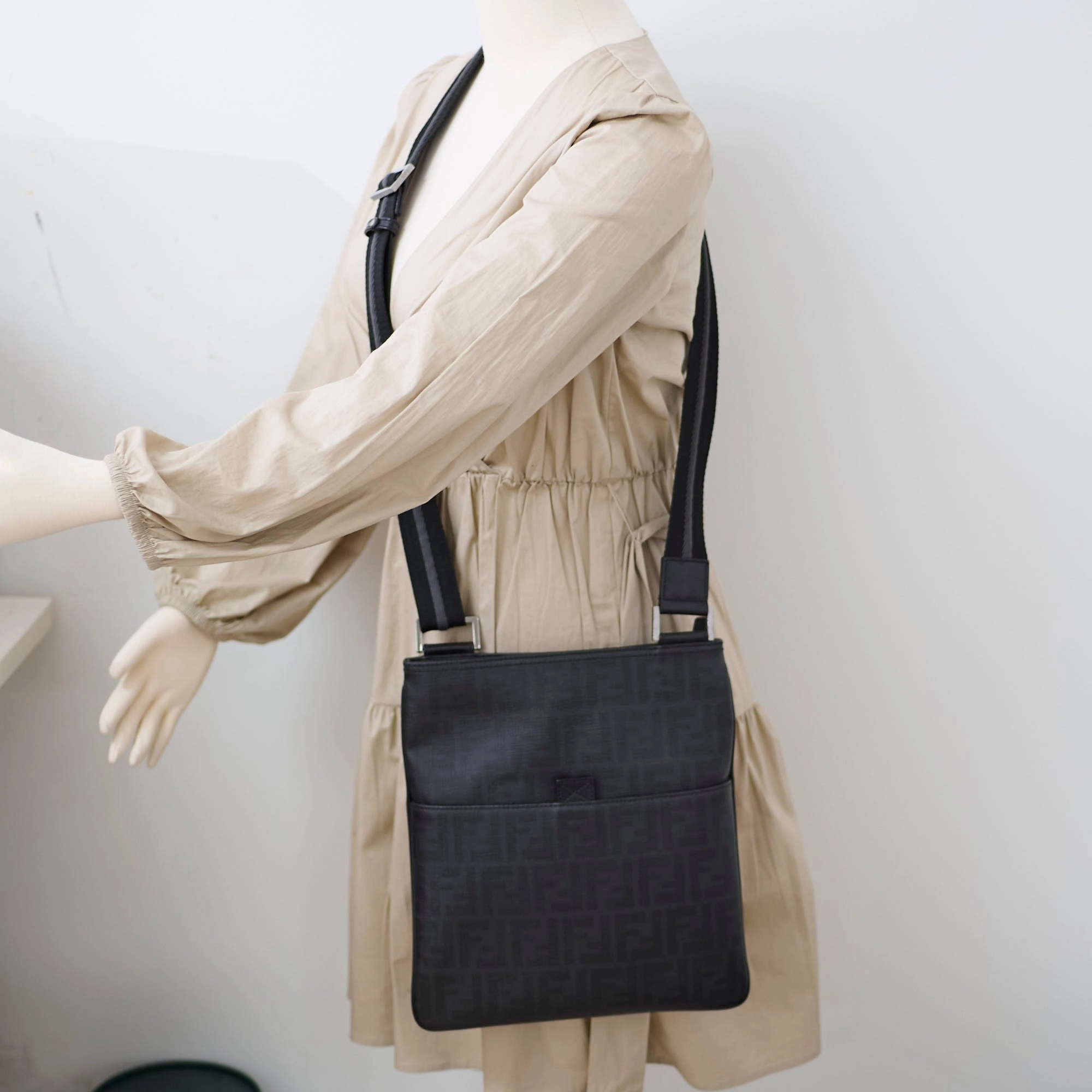 Fendi Zucca Spalmati Messeger