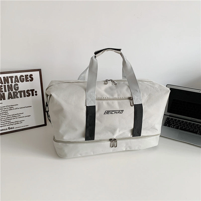 Fitness bag dry and wet leisure travel bag