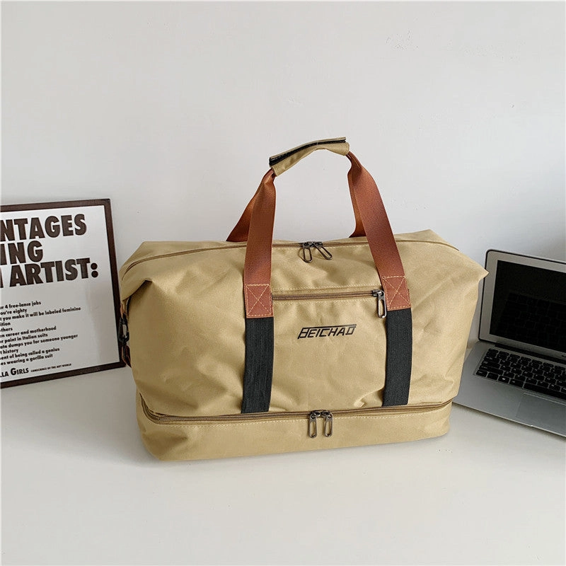 Fitness bag dry and wet leisure travel bag