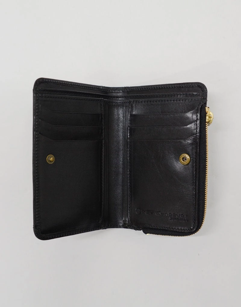 FLAT  2-Fold Zip Wallet No.223800