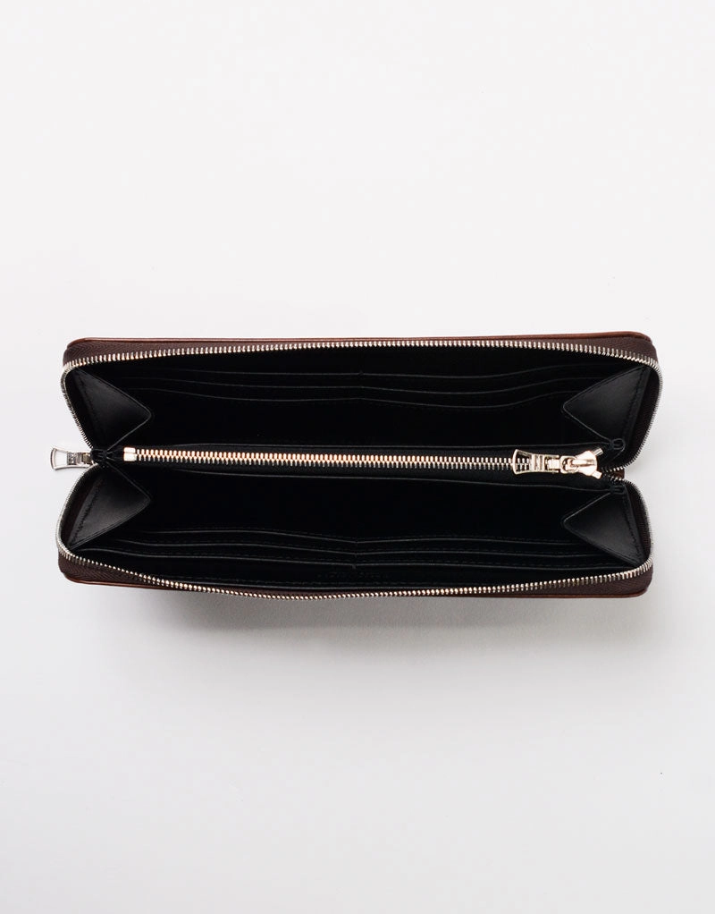 folder Round Zip Wallet No.02742
