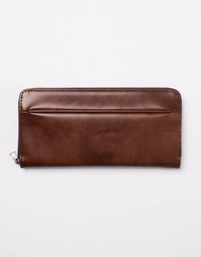 folder Round Zip Wallet No.02742