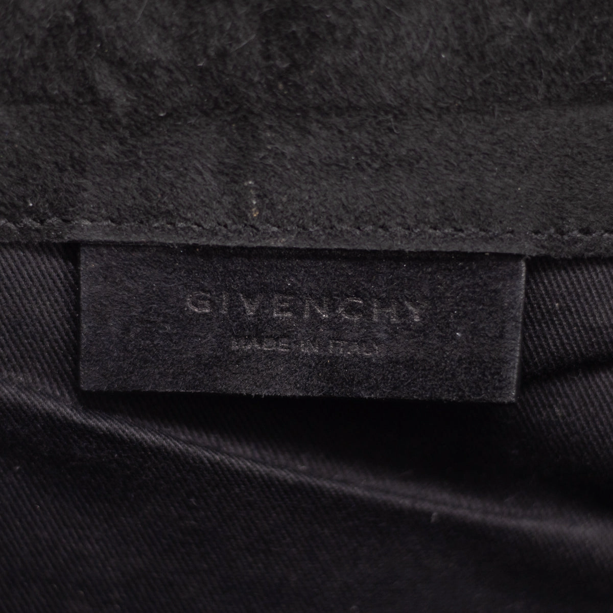 Givenchy Clutch Croc Embossed Black