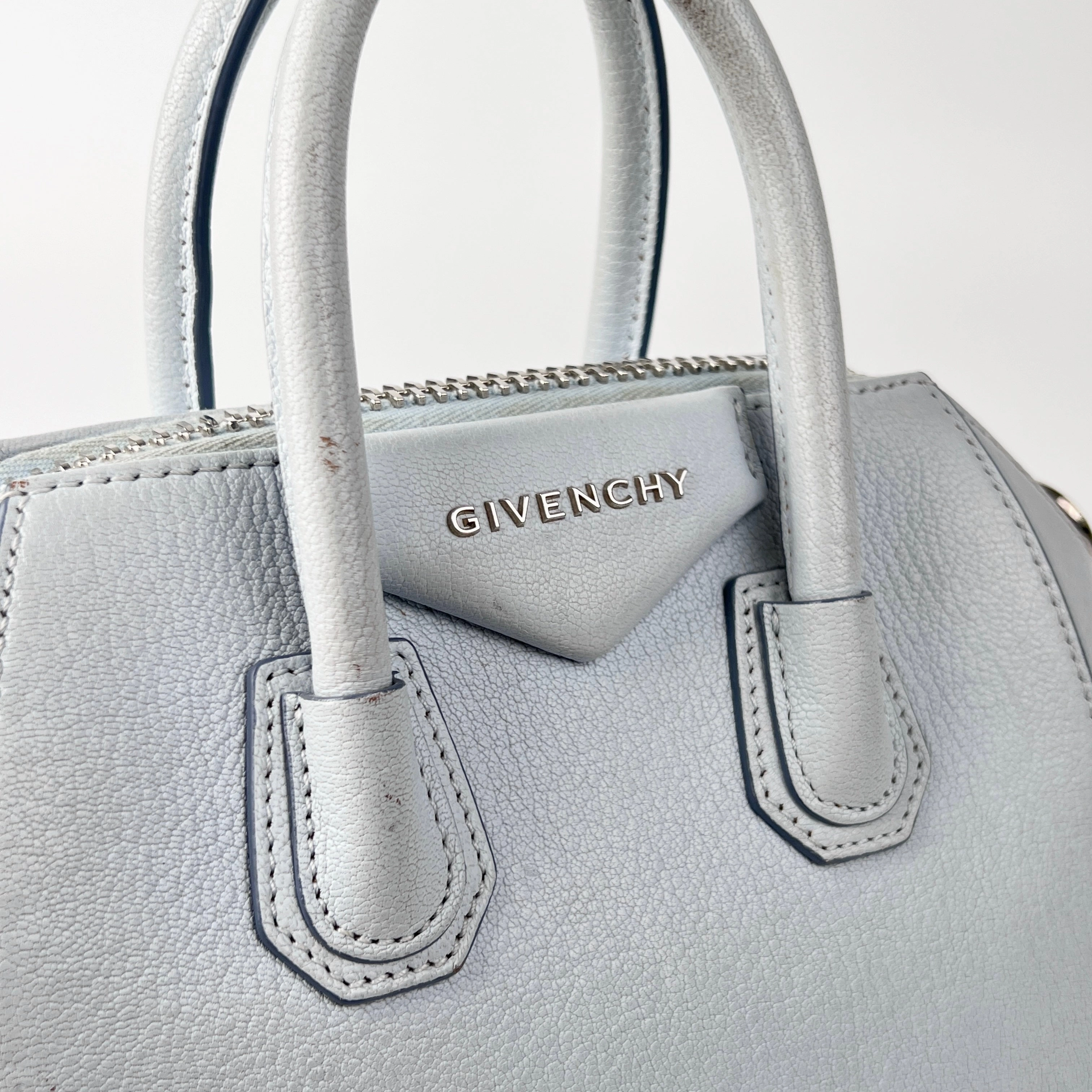 Givenchy Mini Antigona Light Blue