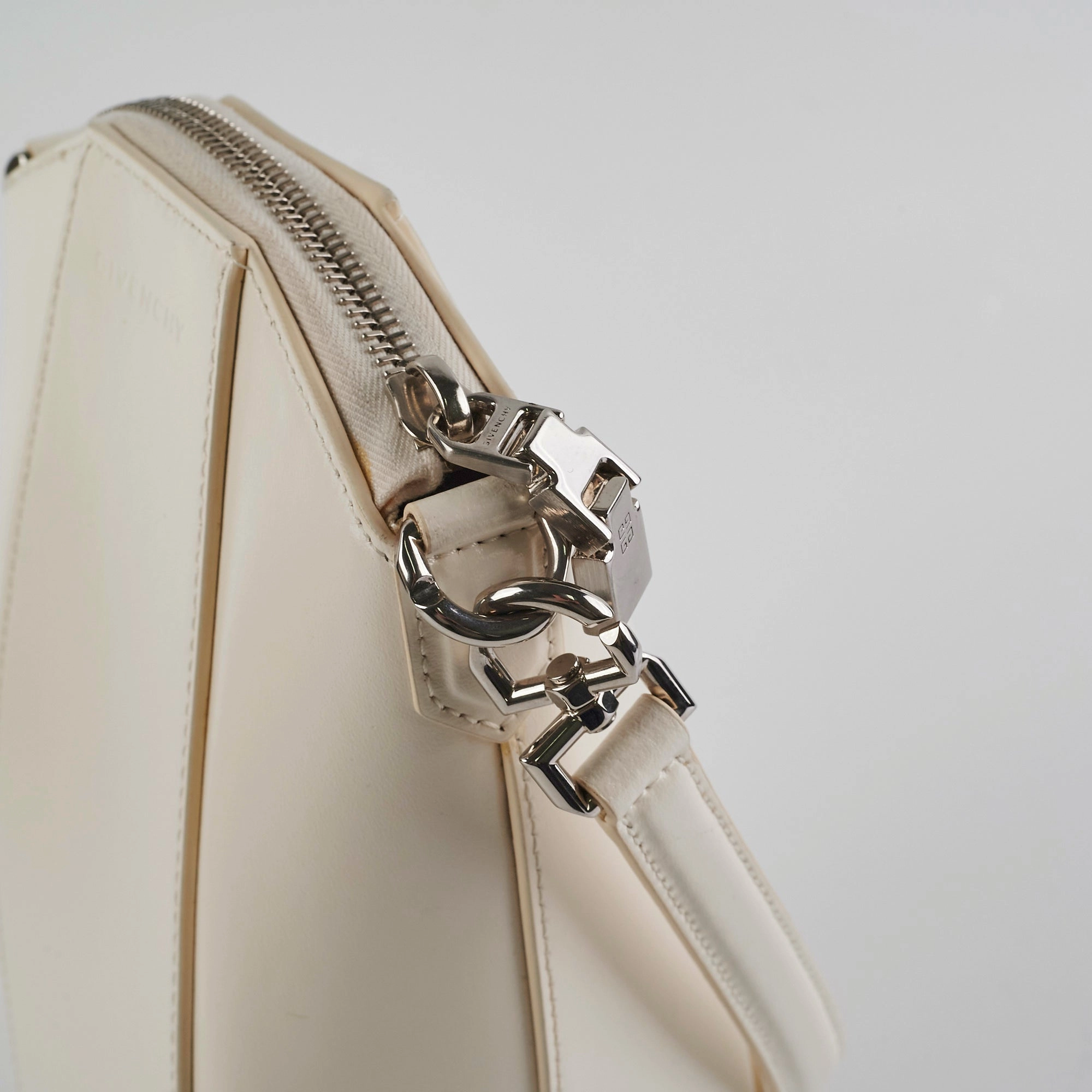 Givenchy Mini Cream Vertical Antigona Shoulder Bag