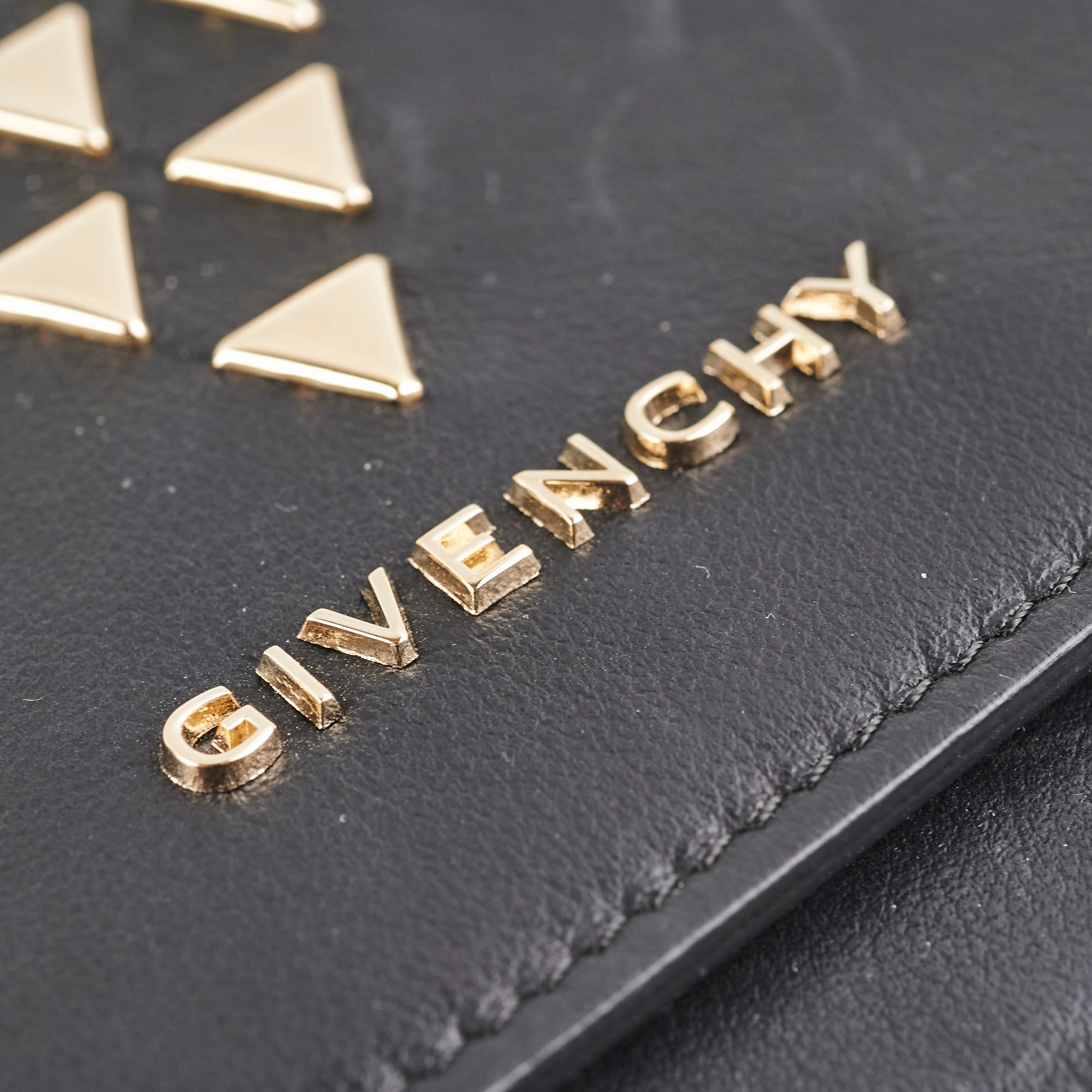 Givenchy Stud Black Crossbody Wallet On Chain WOC